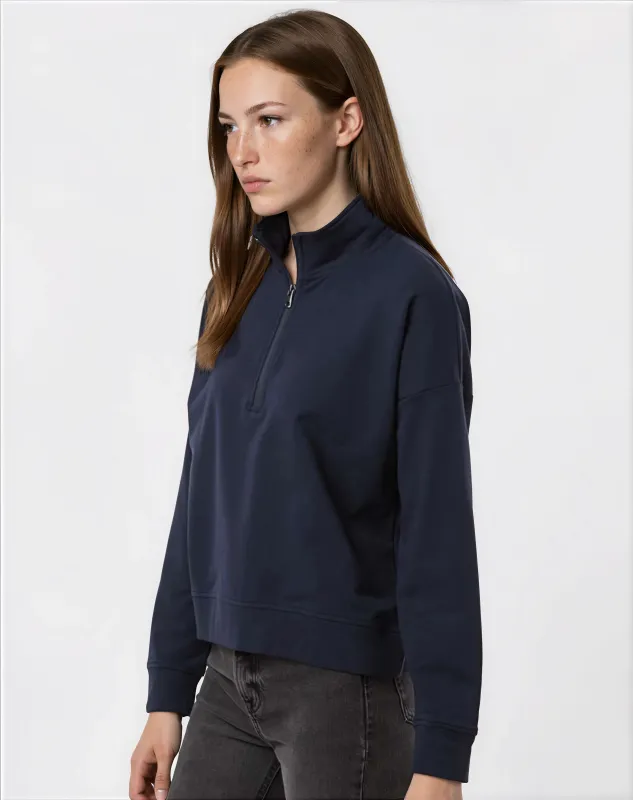 Cropped Performance Qzip - Navy made by 2 Putt