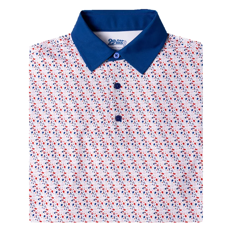 American Ace Men's Polo made by 2 Putt