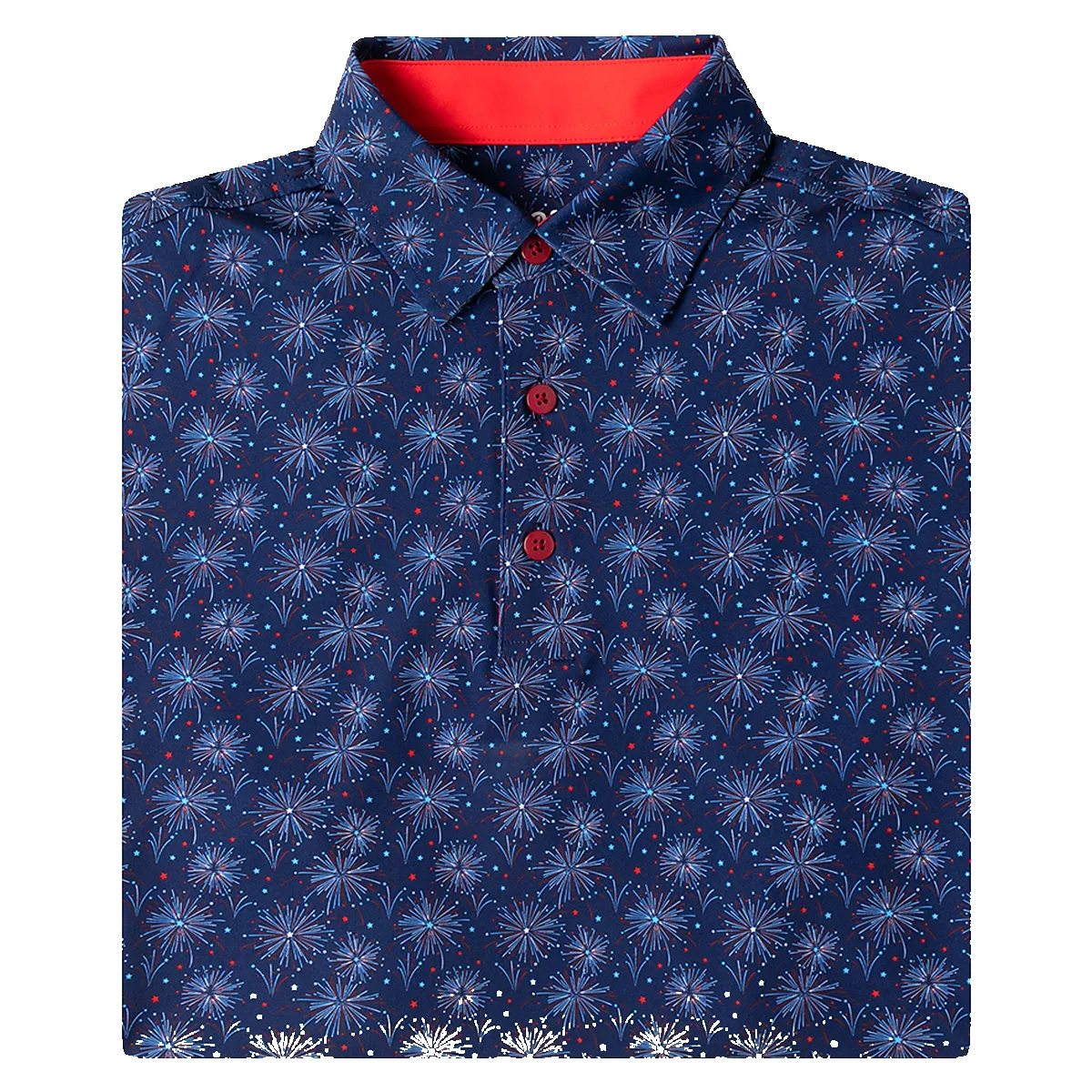Fairway Fireworks Men's Polo sold by 2 Putt