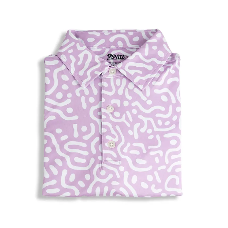 Wrong Fairway Lavender Women's Polo (Sleeveless) sold by 2 Putt