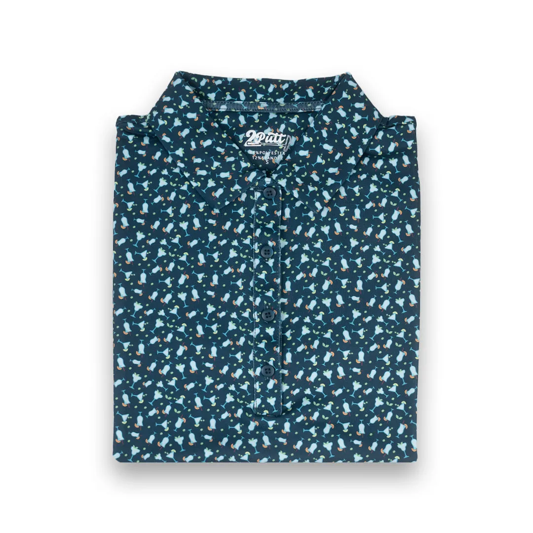 Cocktail Hour Women's Polo (Sleeveless) sold by 2 Putt