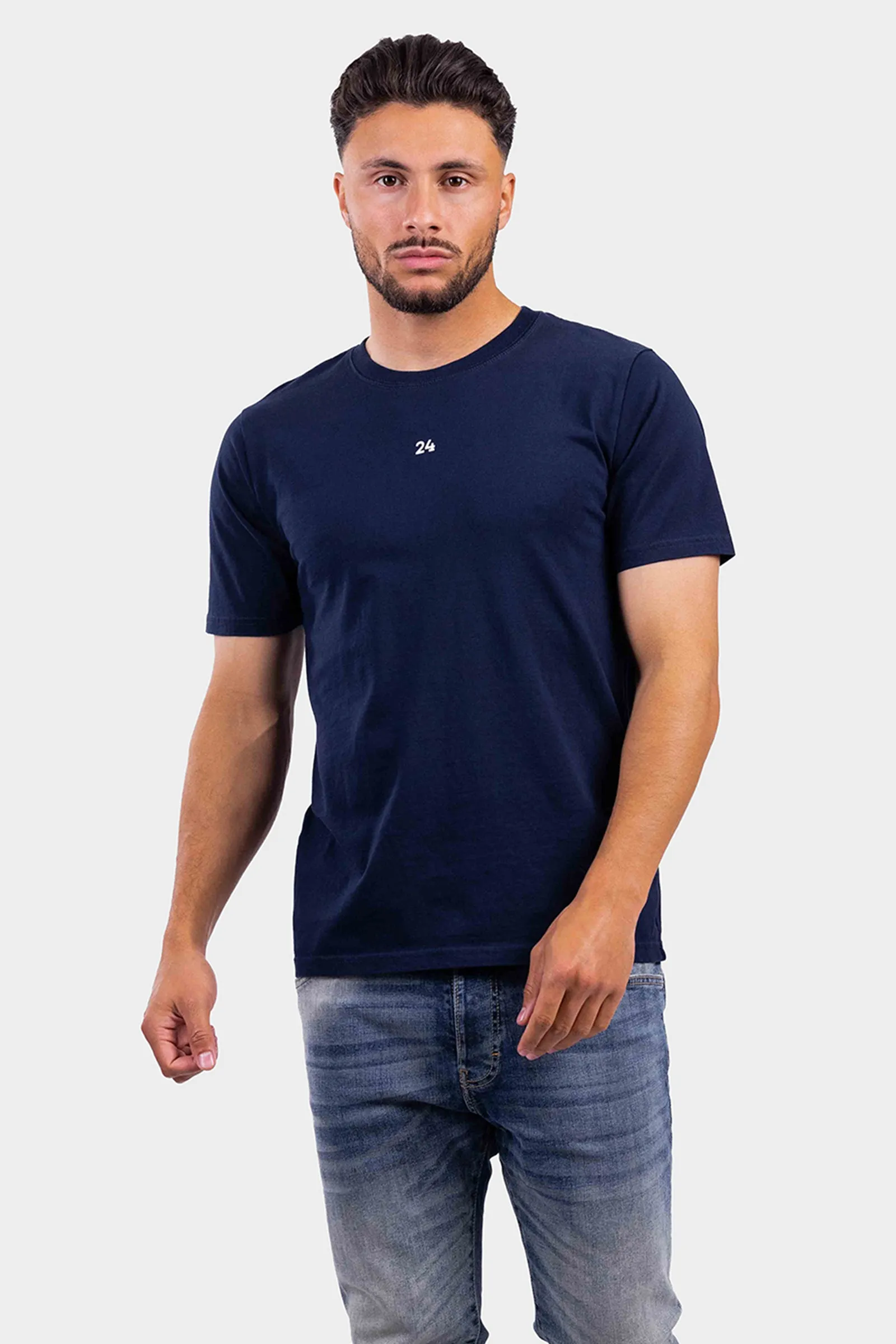 Universale T-Shirt Donkerblauw sold by 24 Uomo product image thumbnail 3