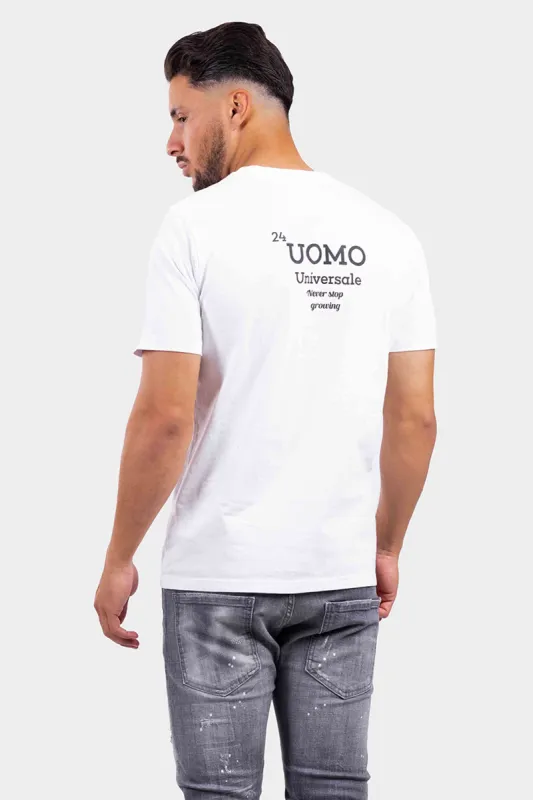 Universale T-Shirt Wit sold by 24 Uomo