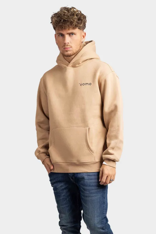 Basic Hoodie Mokka sold by 24 Uomo