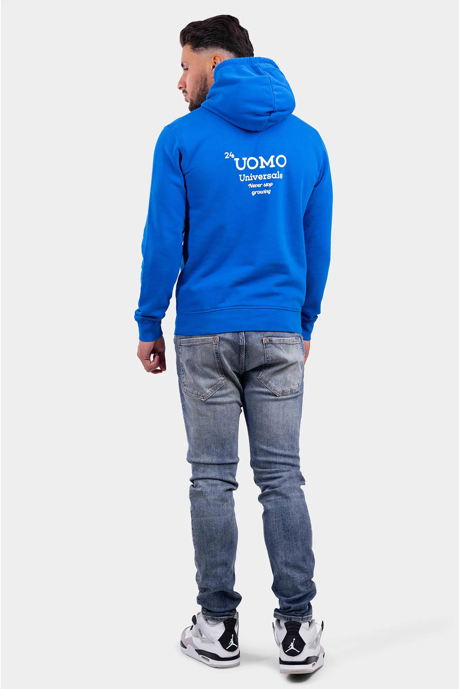 Universale Hoodie Kobalt Blauw sold by 24 Uomo product image thumbnail 2