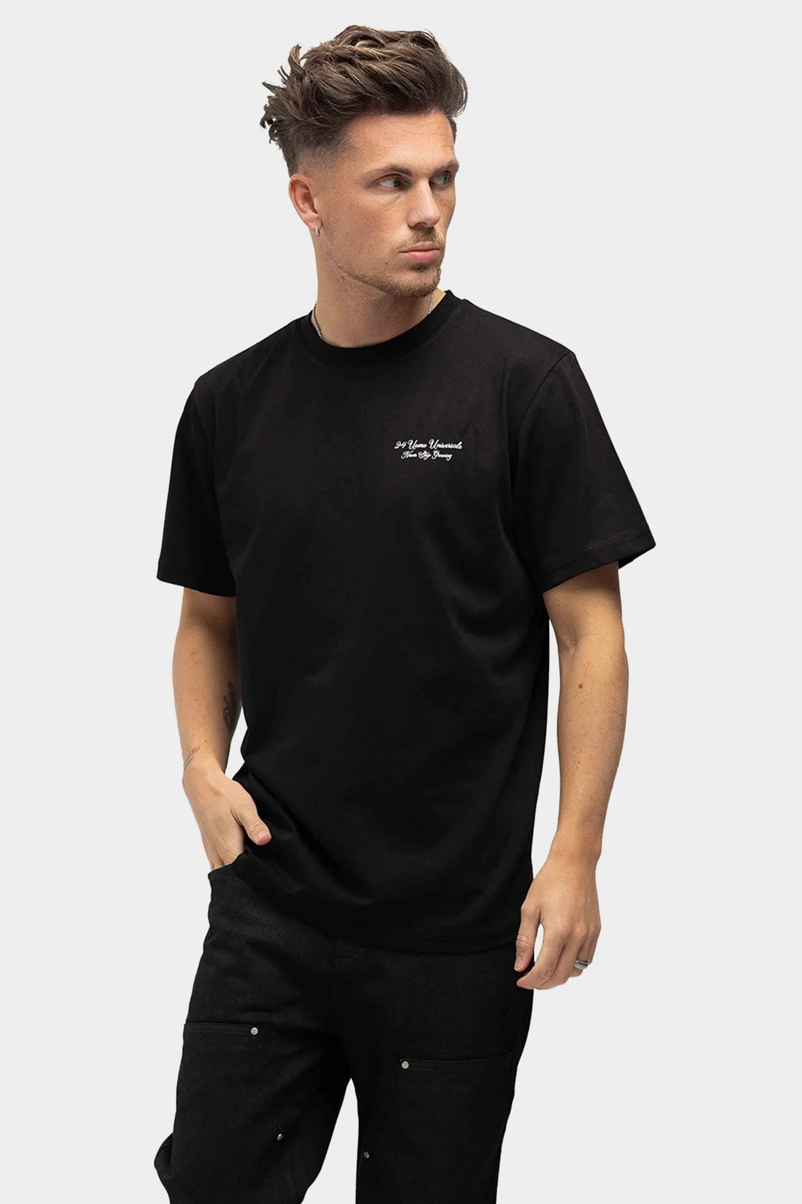 Universale 2.0 T-shirt Zwart sold by 24 Uomo product image thumbnail 2