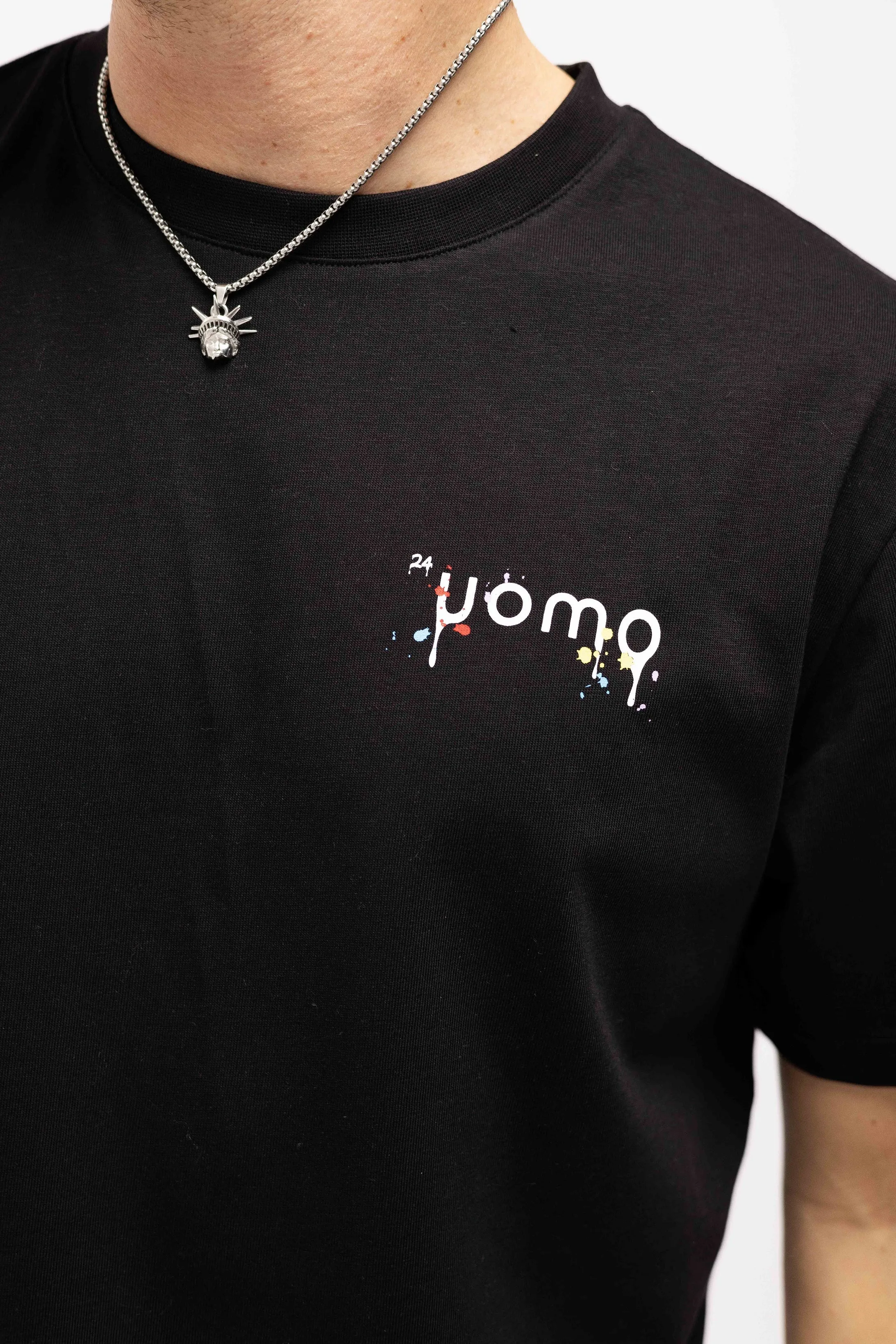 Paint T-shirt Zwart sold by 24 Uomo product image thumbnail 5