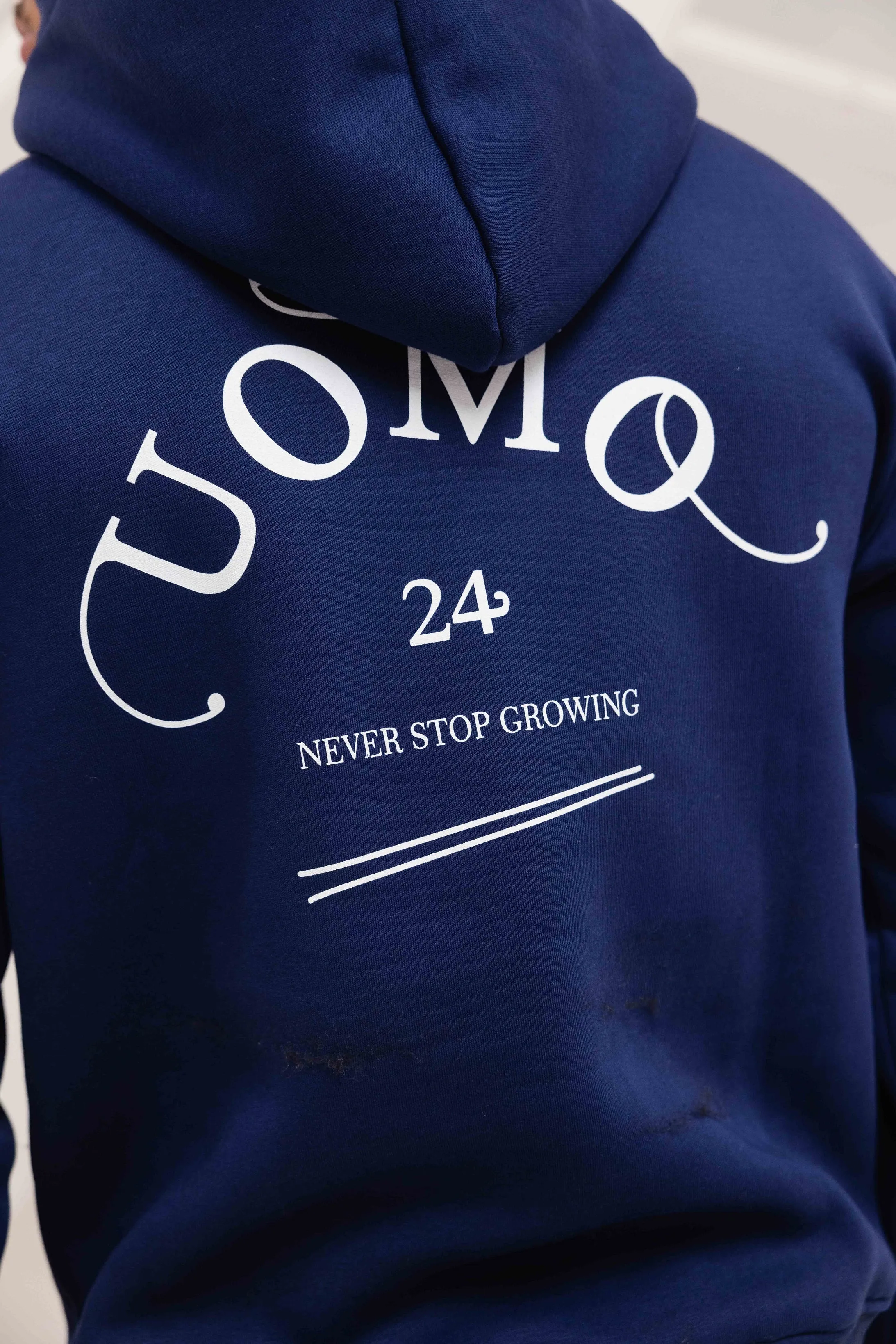 Never Stop Growing Hoodie Navy sold by 24 Uomo product image thumbnail 5