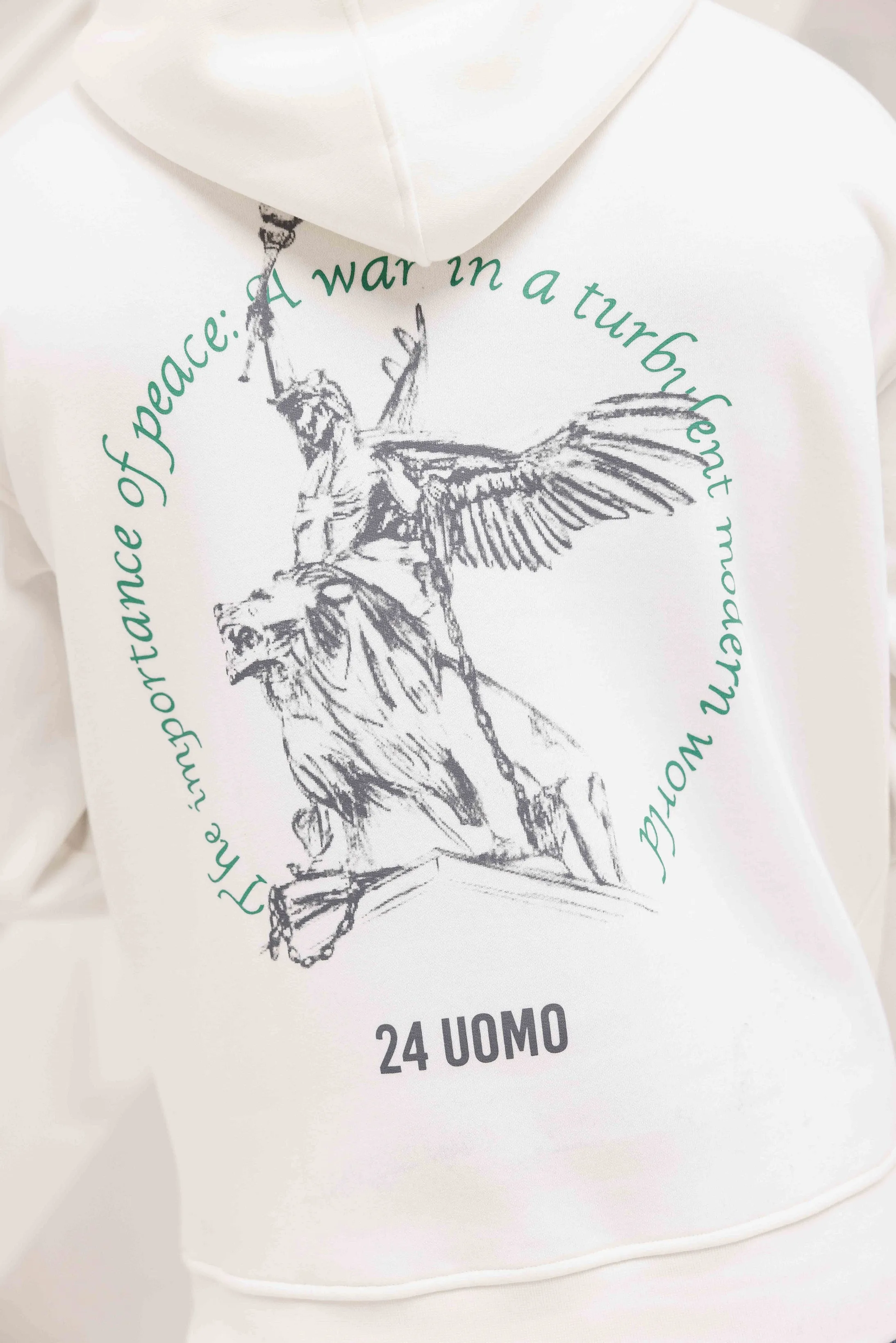 Statue Hoodie Off-White sold by 24 Uomo product image thumbnail 3