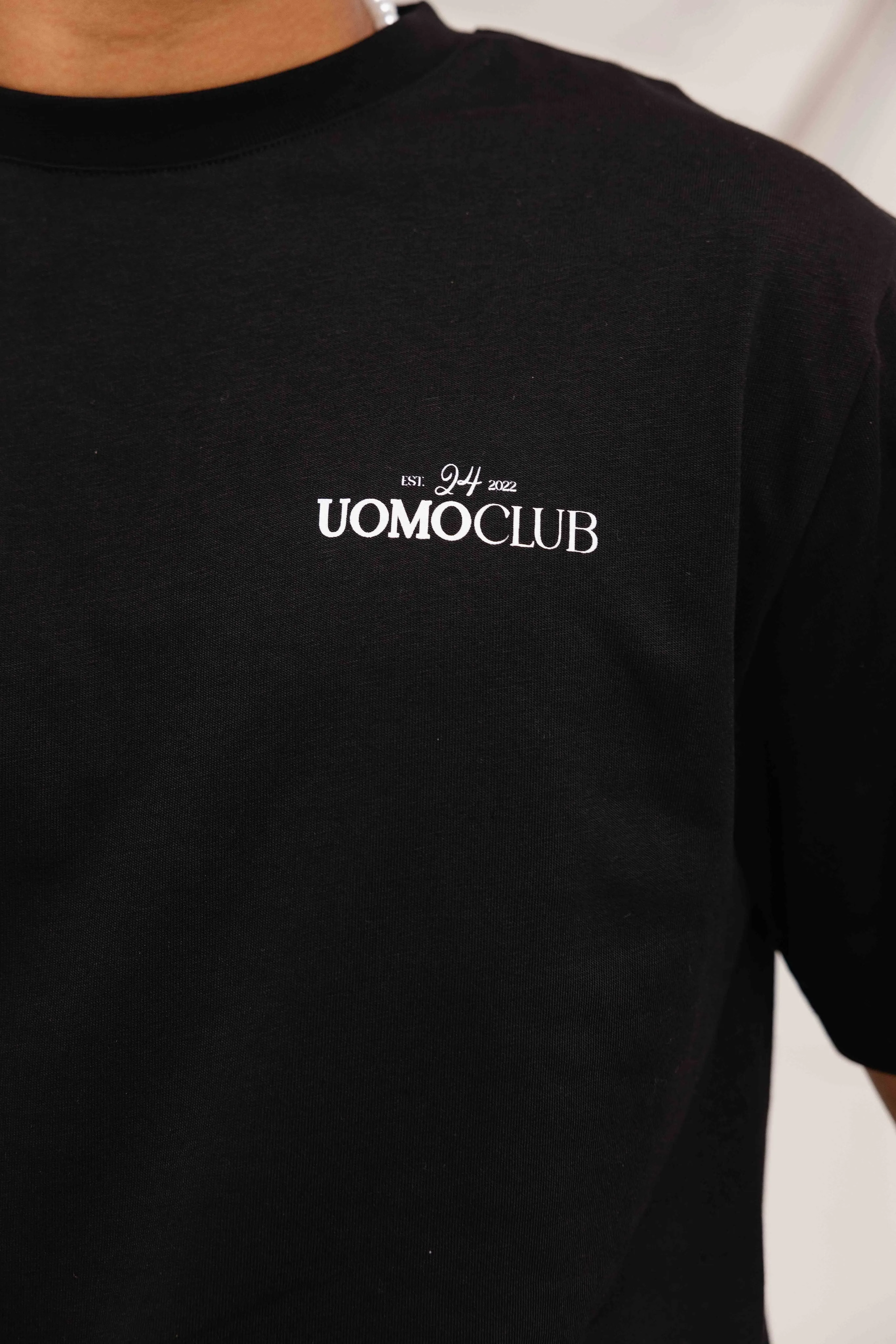 Club T-shirt Heren Zwart sold by 24 Uomo product image thumbnail 5