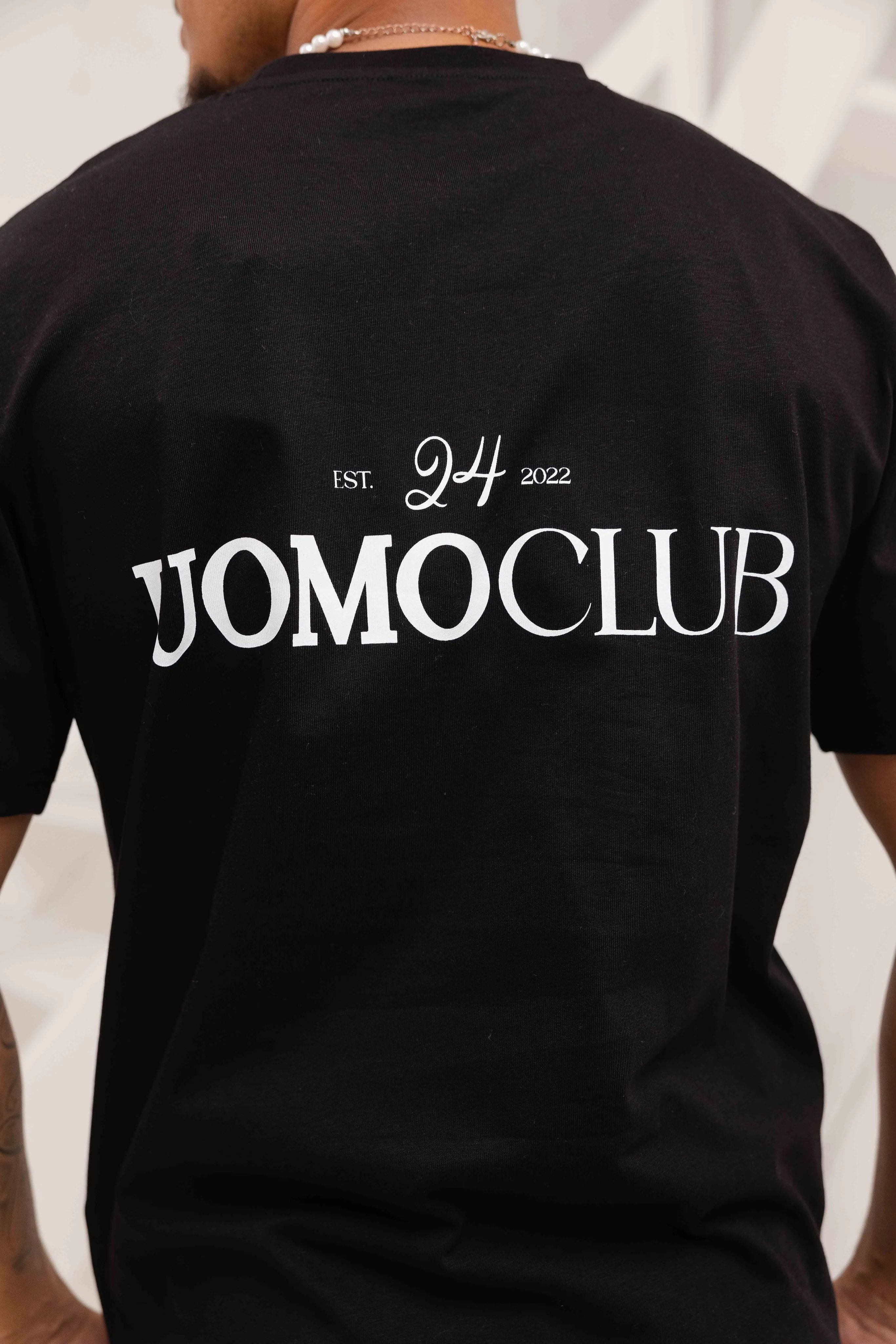 Club T-shirt Heren Zwart sold by 24 Uomo product image thumbnail 3