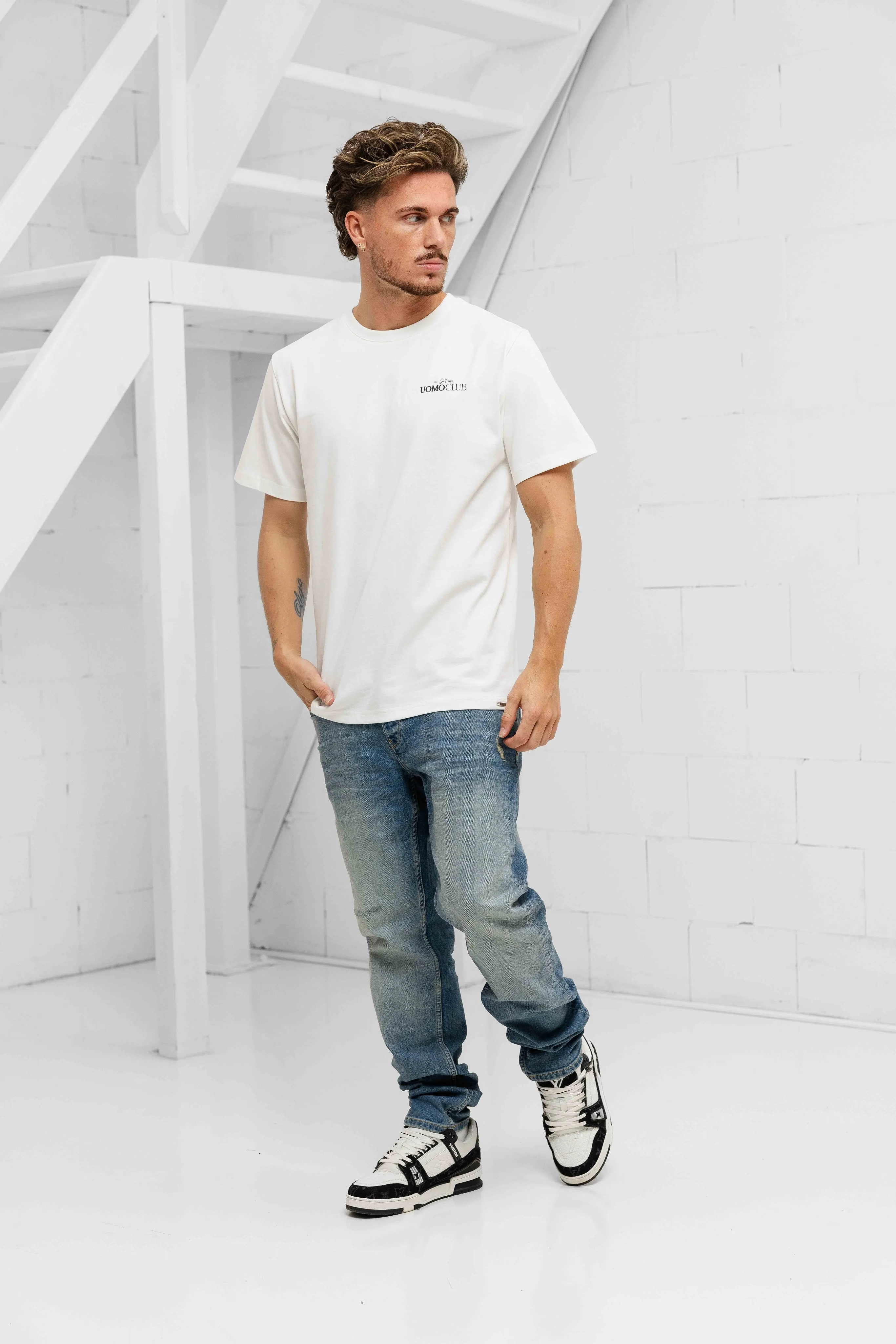 Club T-shirt Heren Off-White sold by 24 Uomo product image thumbnail 4