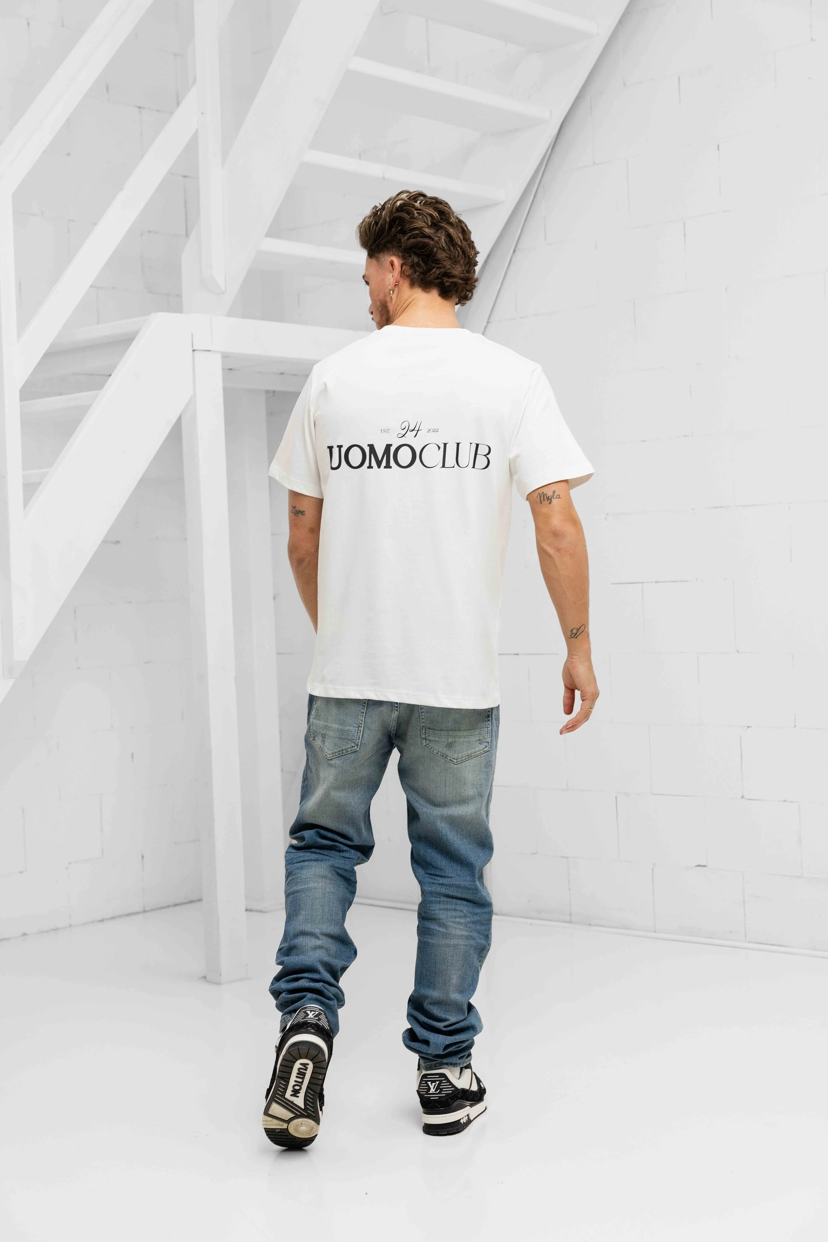 Club T-shirt Heren Off-White sold by 24 Uomo product image thumbnail 3