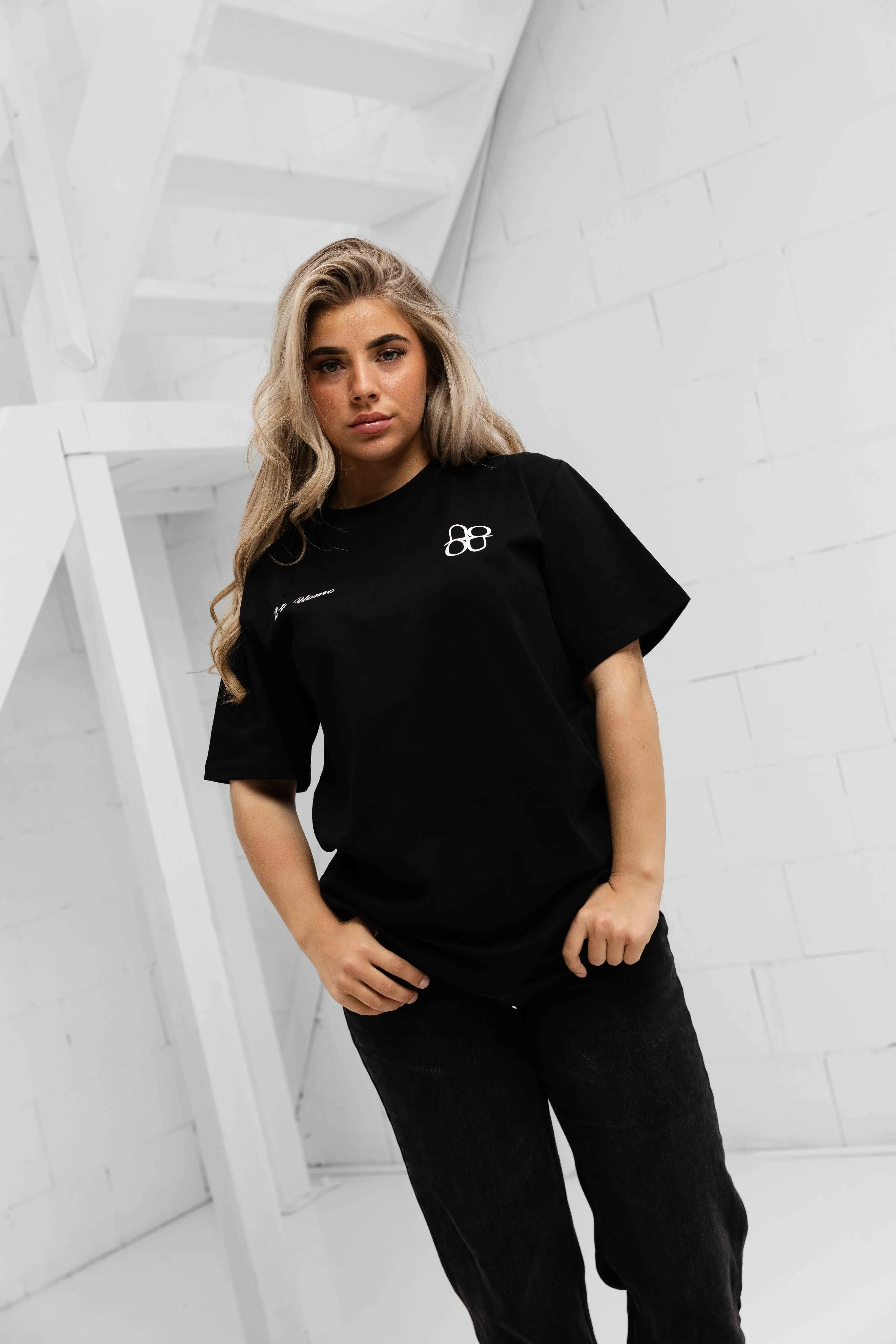 Symbol T-shirt Dames Zwart sold by 24 Uomo