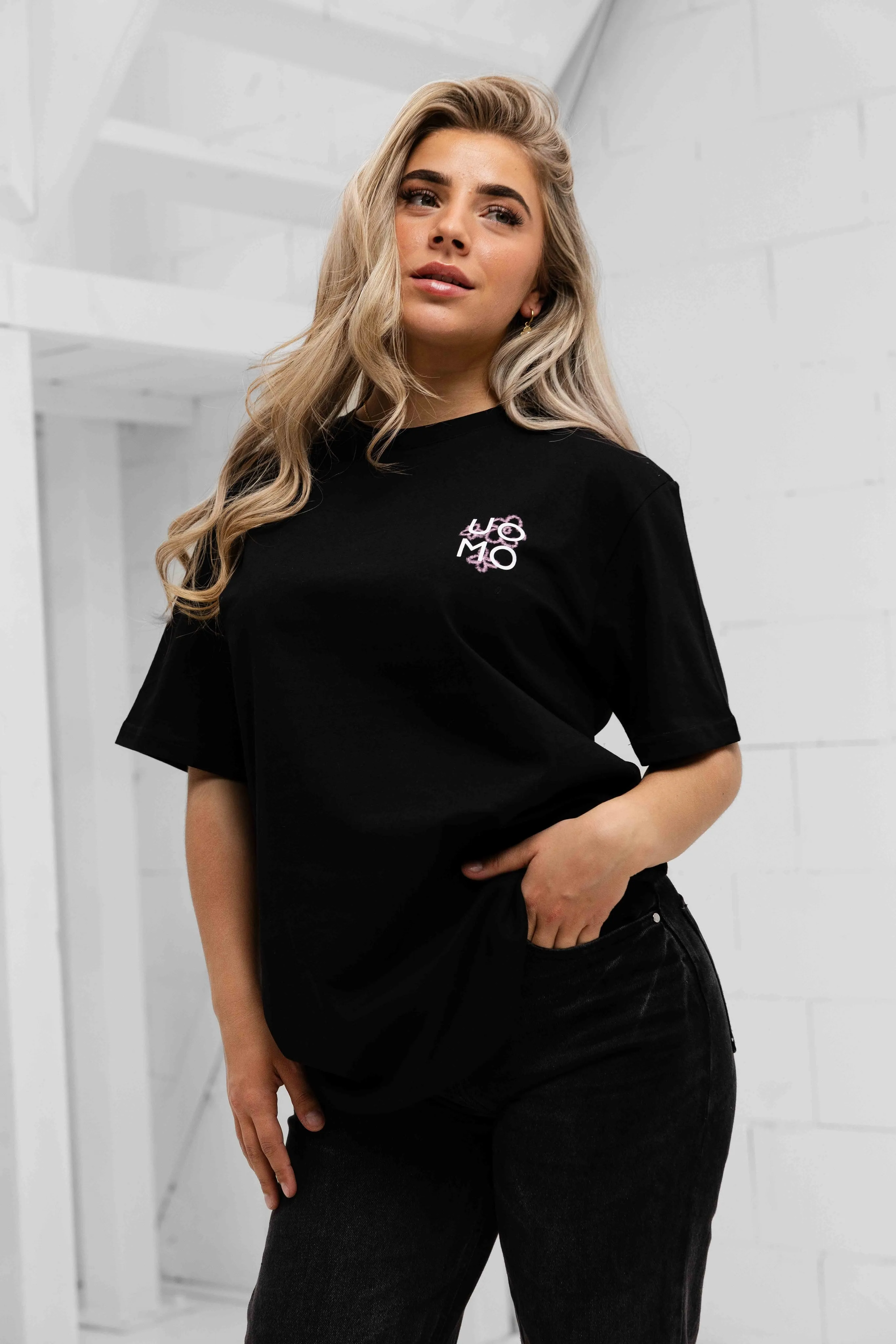 Flora 2.0 T-shirt Dames Zwart sold by 24 Uomo product image thumbnail 2