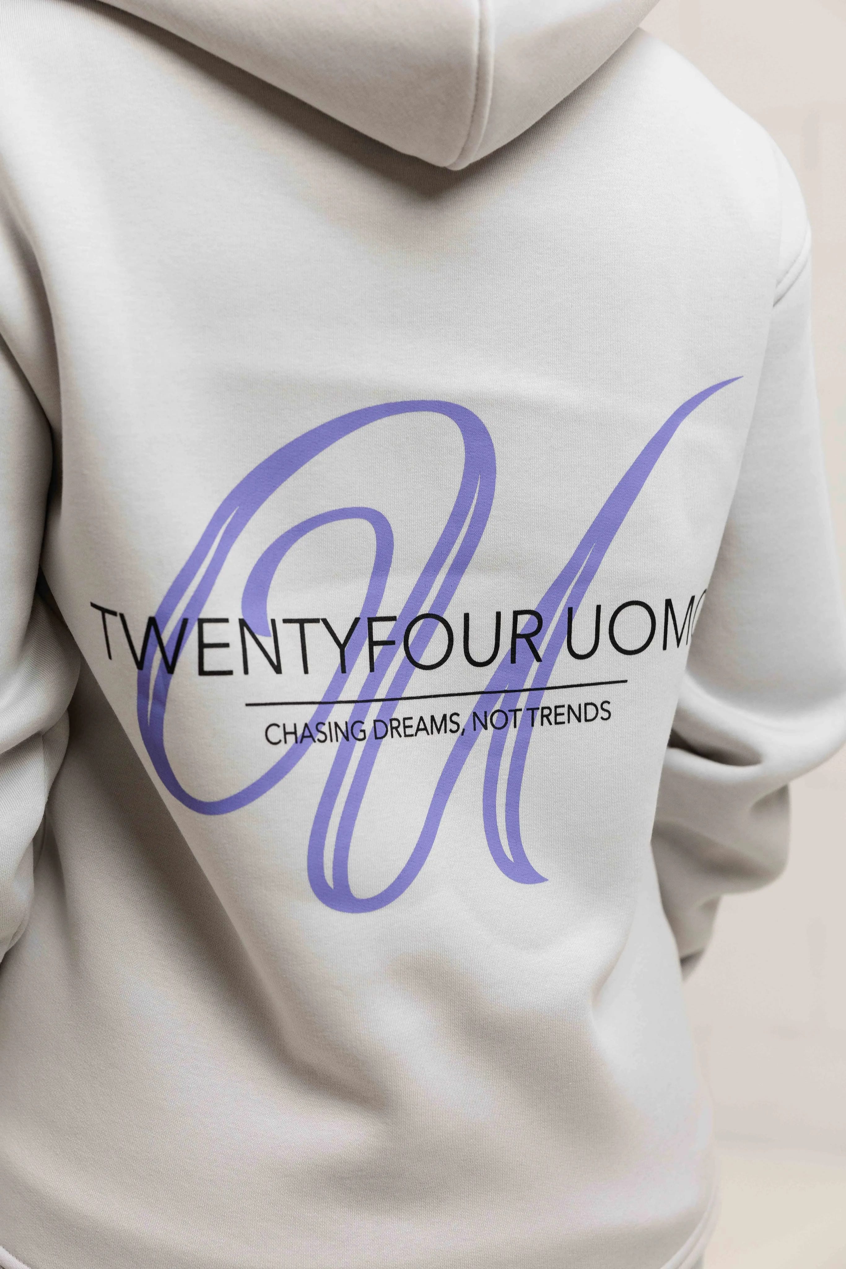 Initial Hoodie Dames Mid Grey sold by 24 Uomo product image thumbnail 5