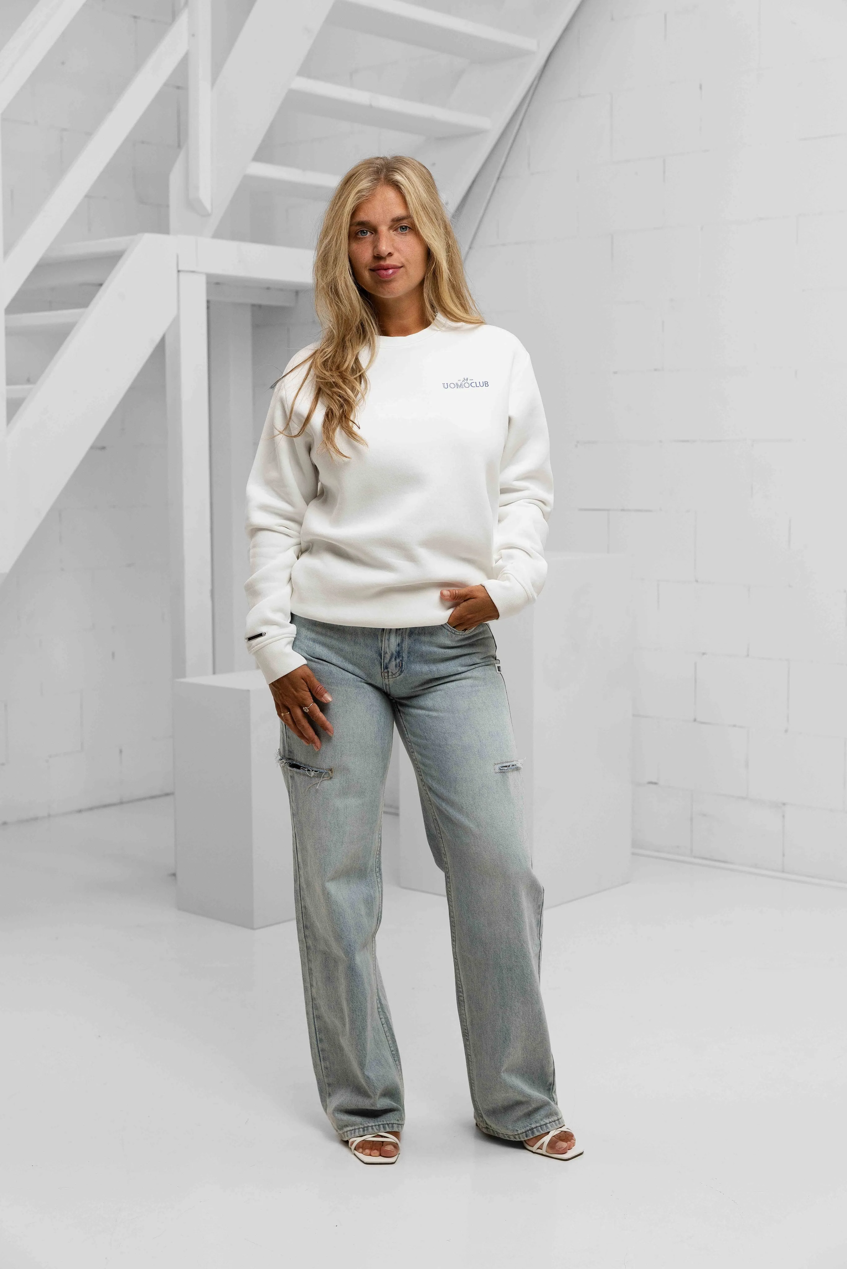 Club Sweater Dames Off White sold by 24 Uomo product image thumbnail 3