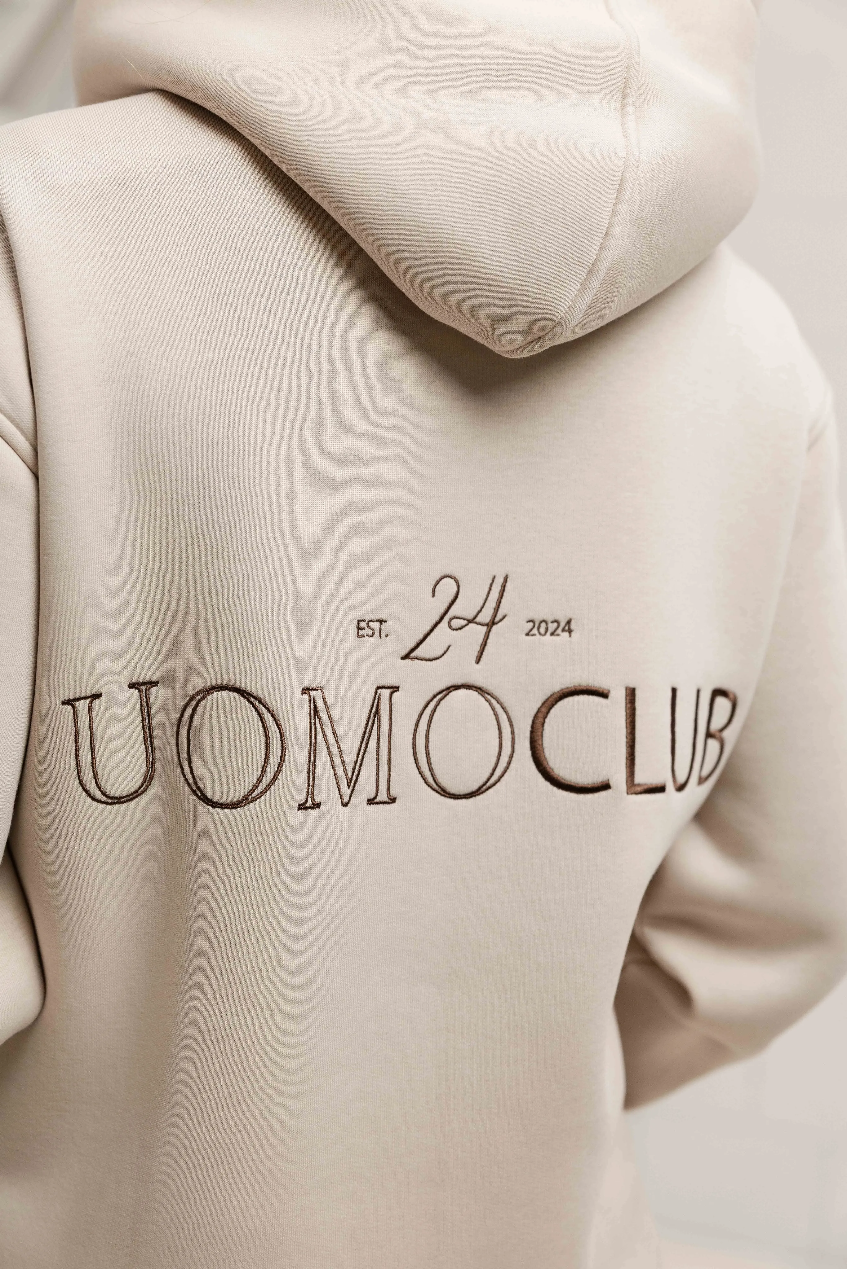 Club Hoodie Dames Beige sold by 24 Uomo product image thumbnail 5