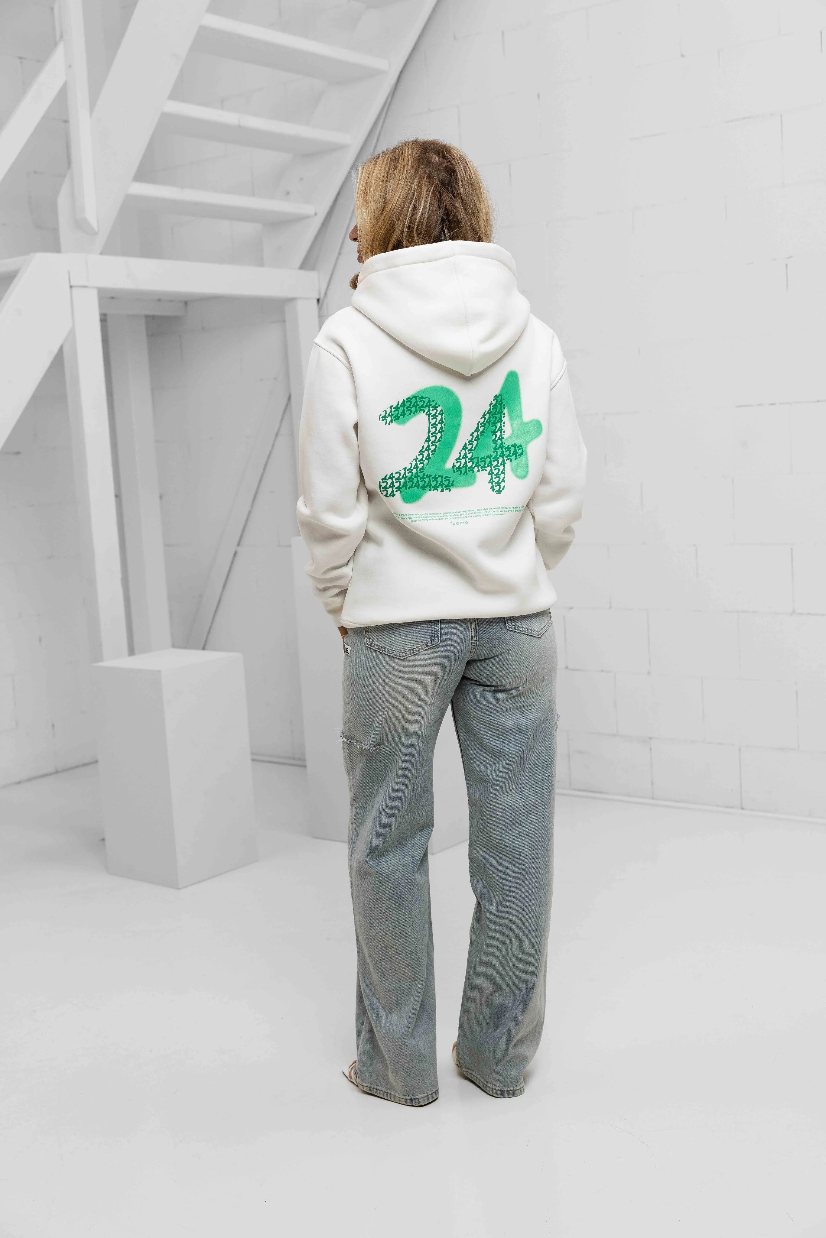 Artwork Hoodie Dames Off-White sold by 24 Uomo product image thumbnail 3