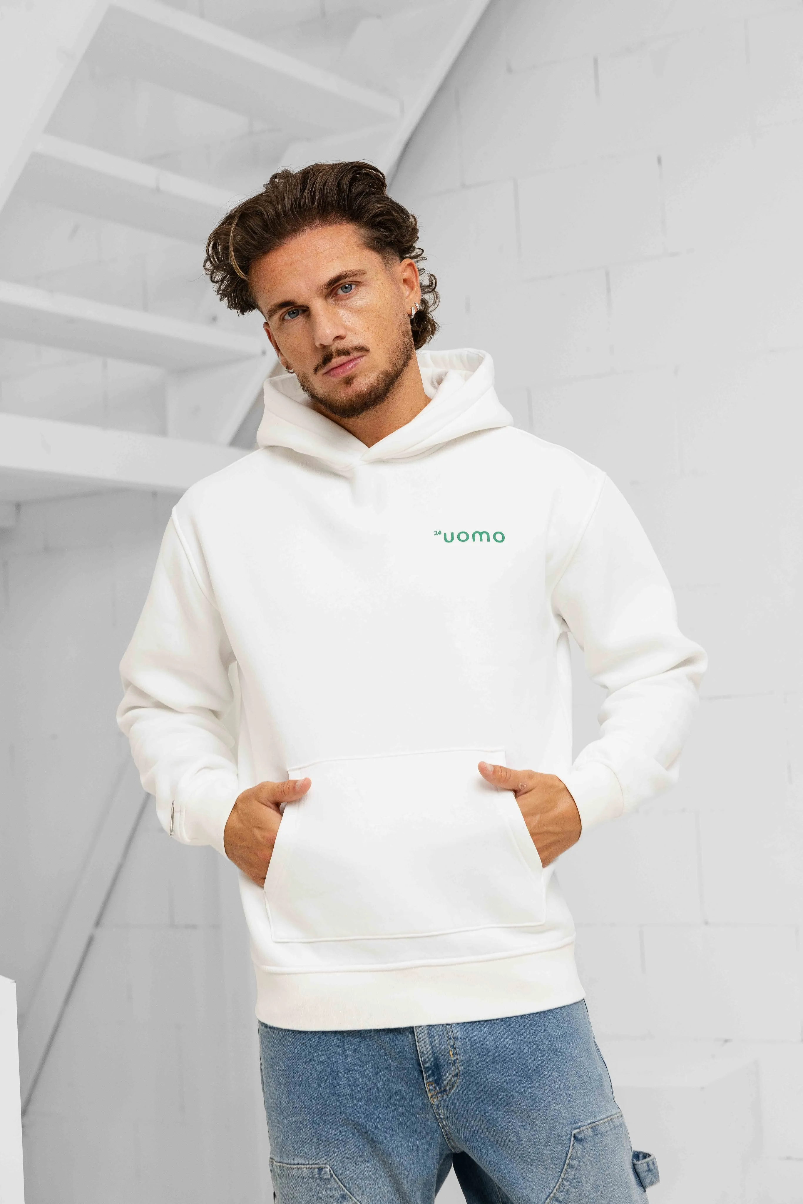Artwork Hoodie Off-White sold by 24 Uomo product image thumbnail 2