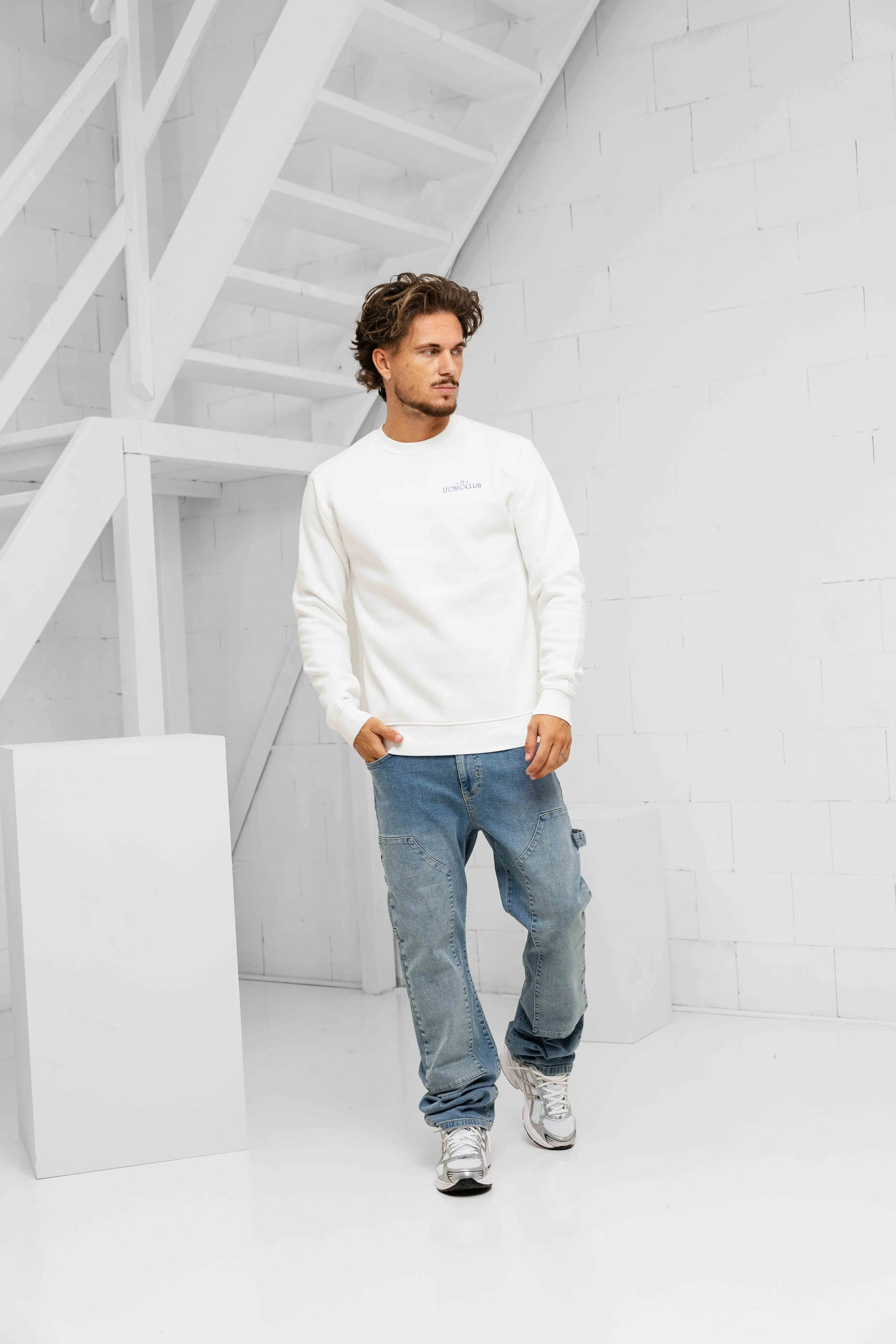 Club Sweater Off White sold by 24 Uomo product image thumbnail 4