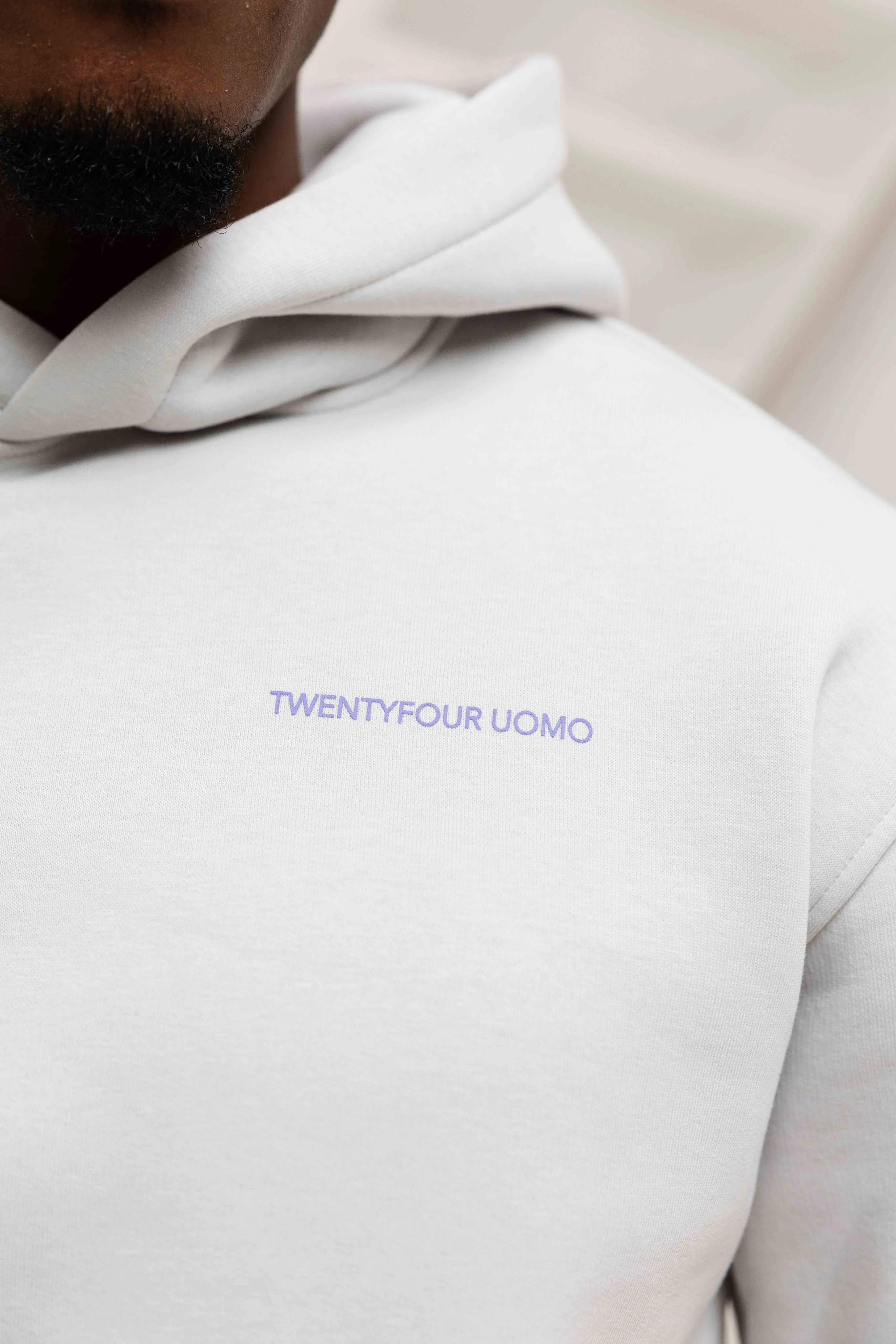 Initial Hoodie Mid Grey sold by 24 Uomo product image thumbnail 5