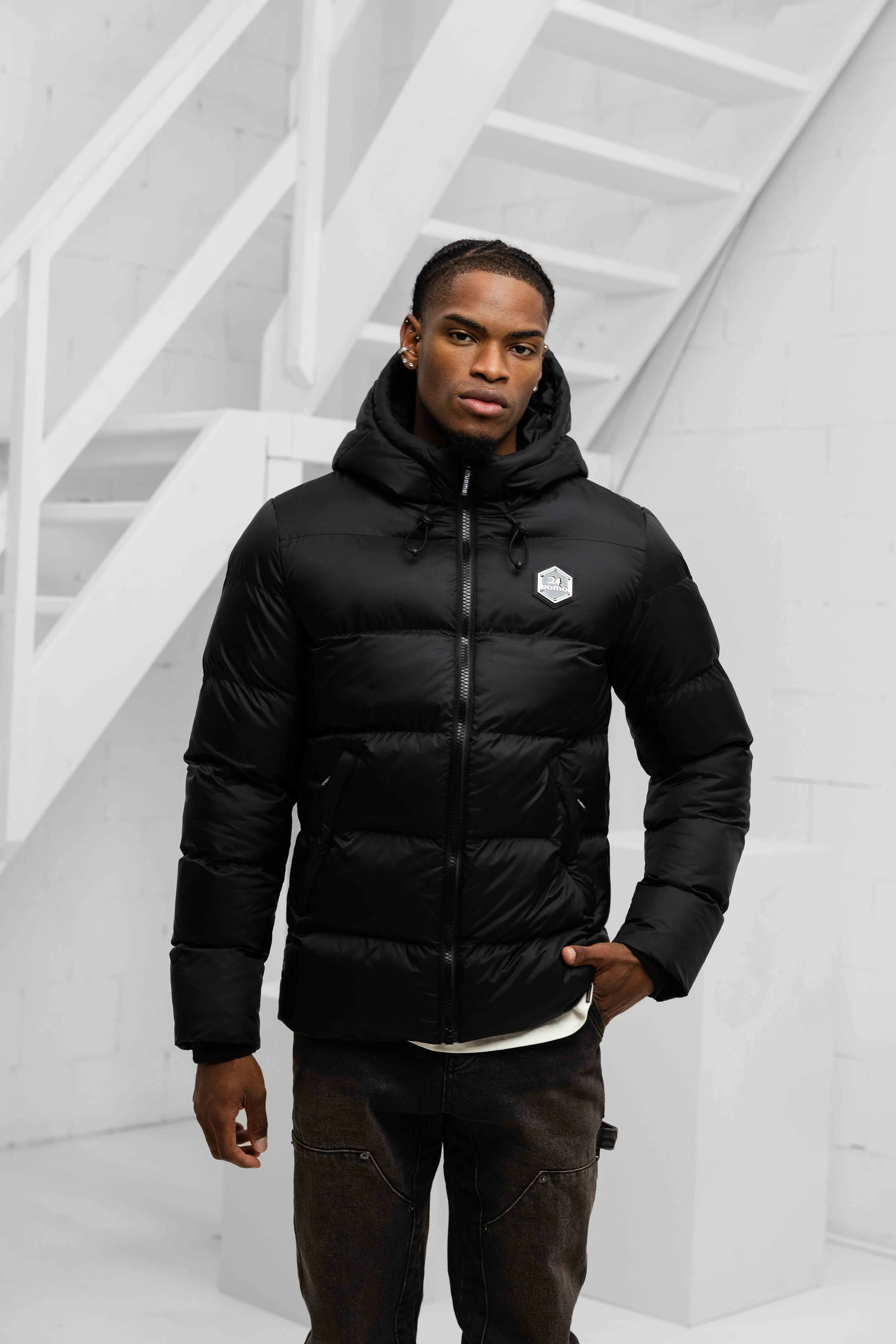 Puffer 2.0 Jacket Heren Zwart sold by 24 Uomo product image thumbnail 3