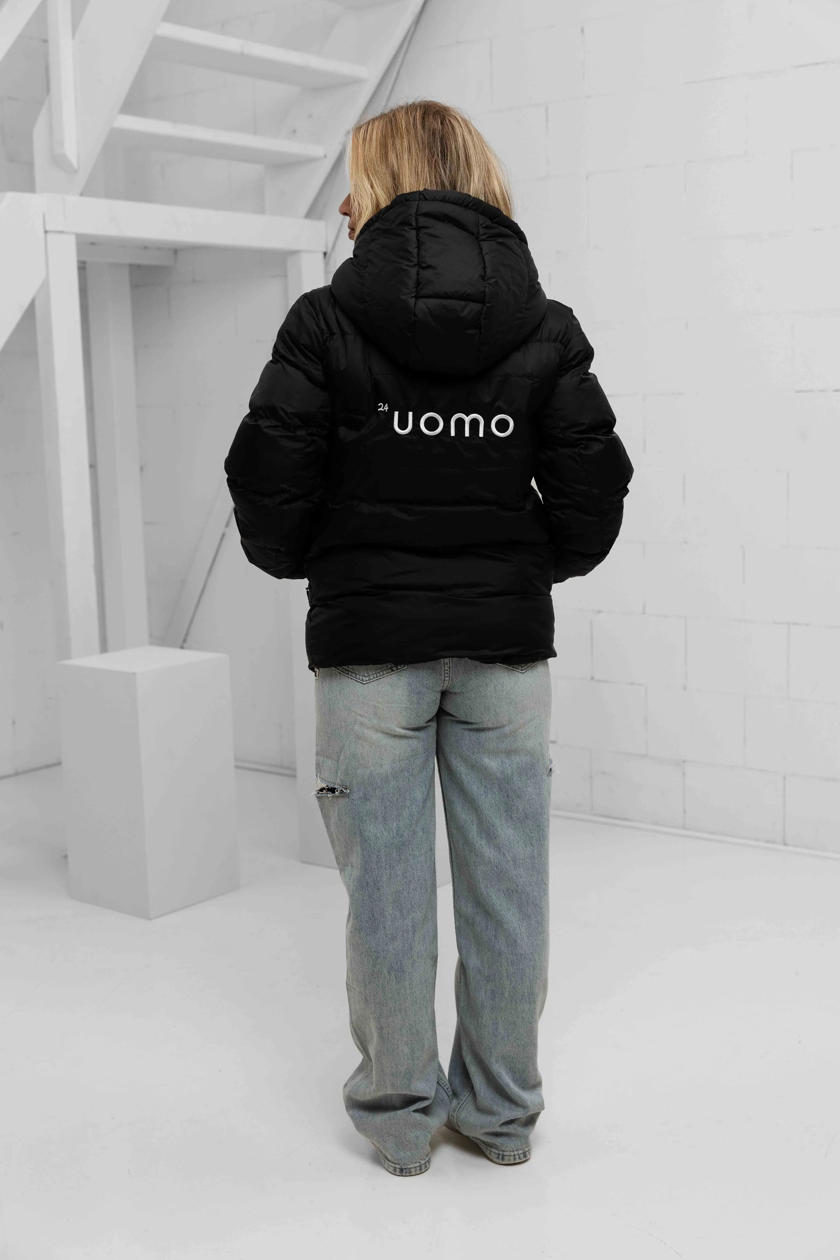Puffer 2.0 Jacket Dames Zwart sold by 24 Uomo product image thumbnail 4