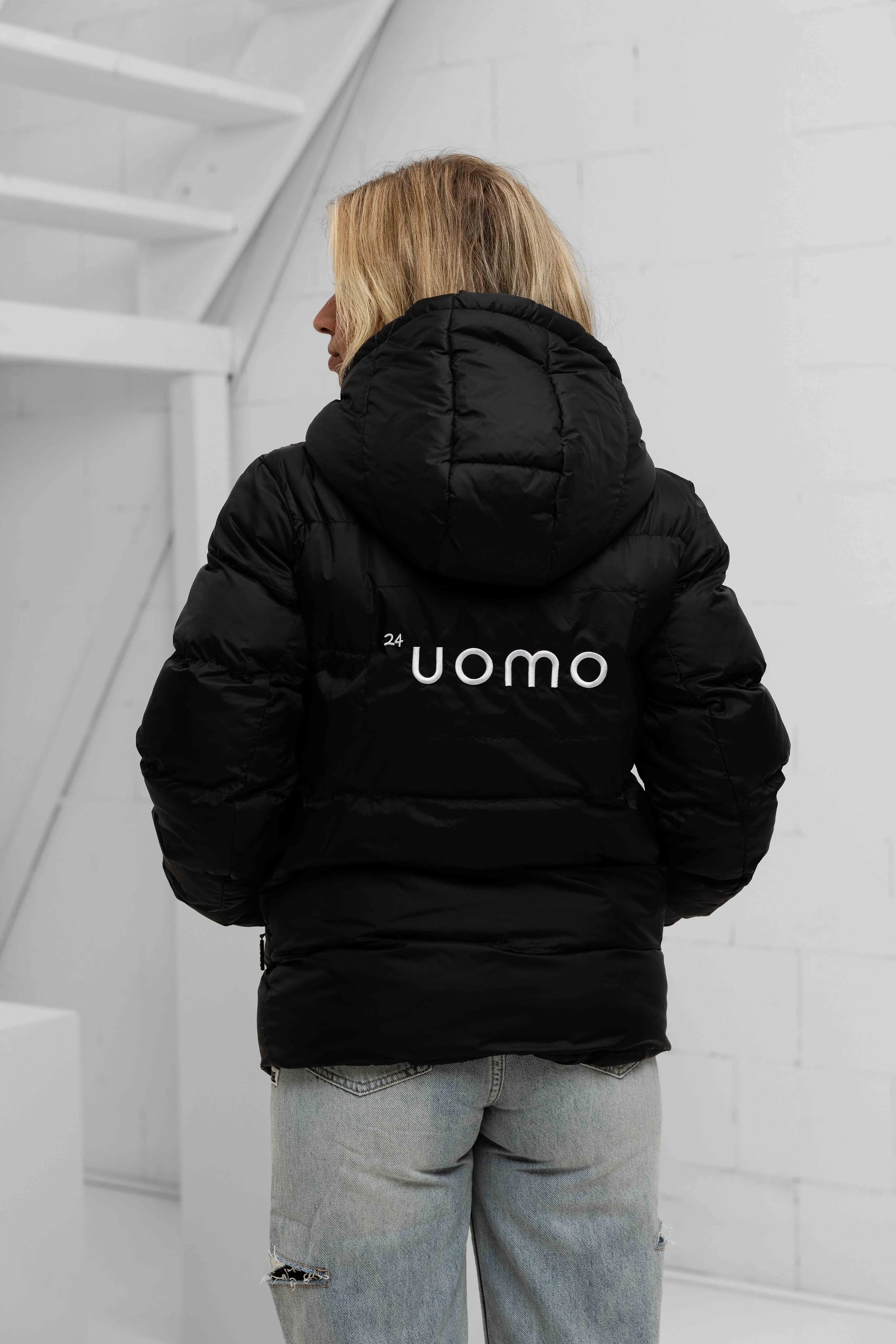 Puffer 2.0 Jacket Dames Zwart sold by 24 Uomo product image thumbnail 2