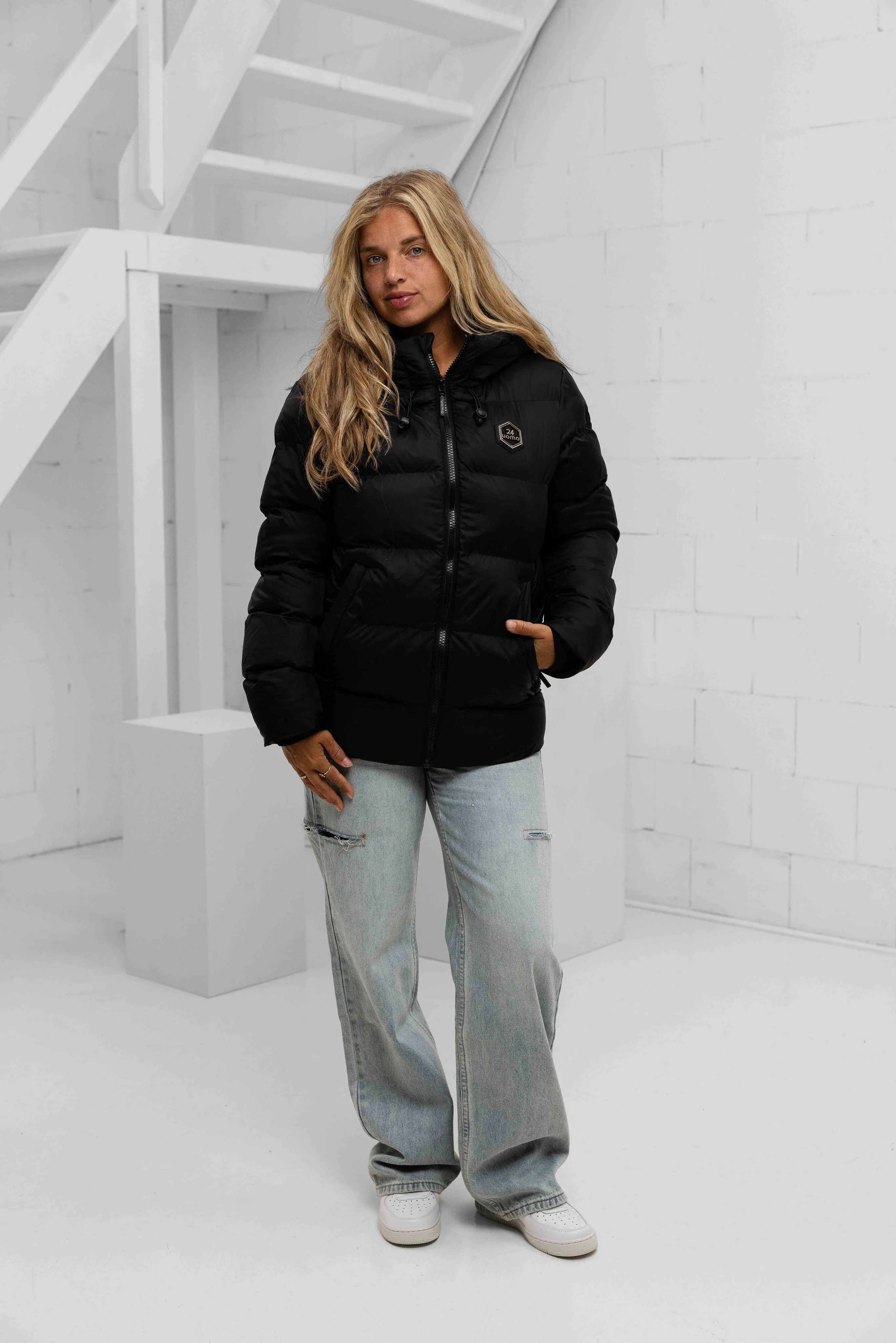 Puffer 2.0 Jacket Dames Zwart sold by 24 Uomo product image thumbnail 3