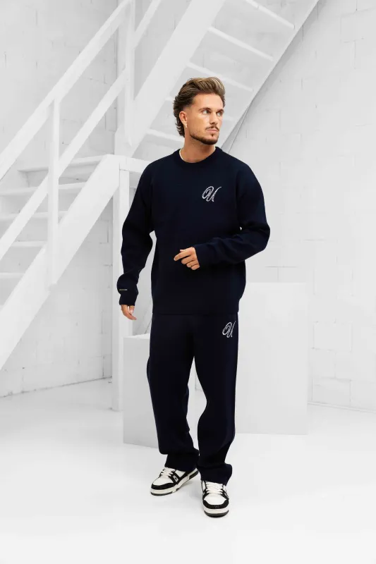 Knitted Trainingspak Heren Navy sold by 24 Uomo