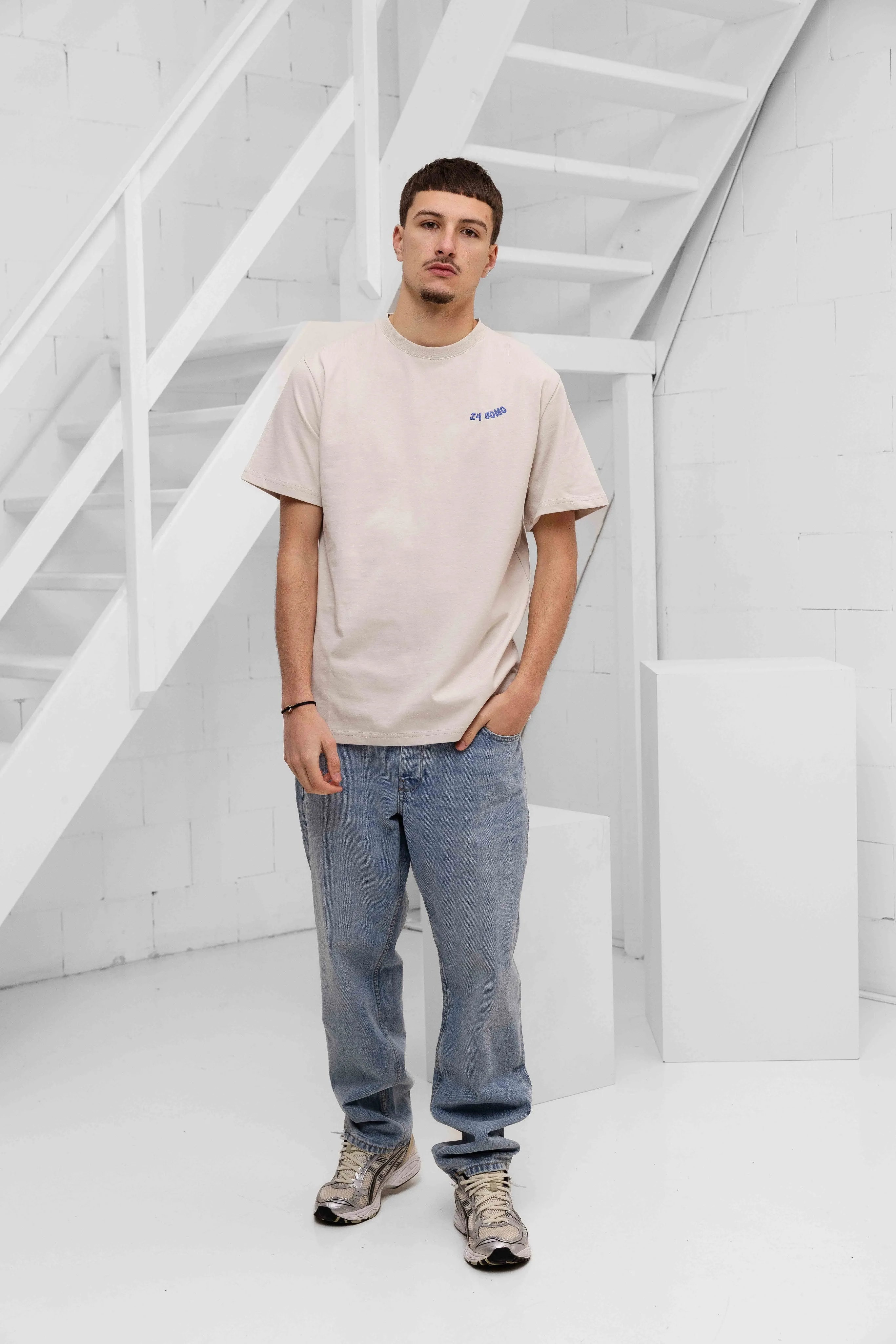 Sunny T-shirt Heren Bruin sold by 24 Uomo product image thumbnail 4