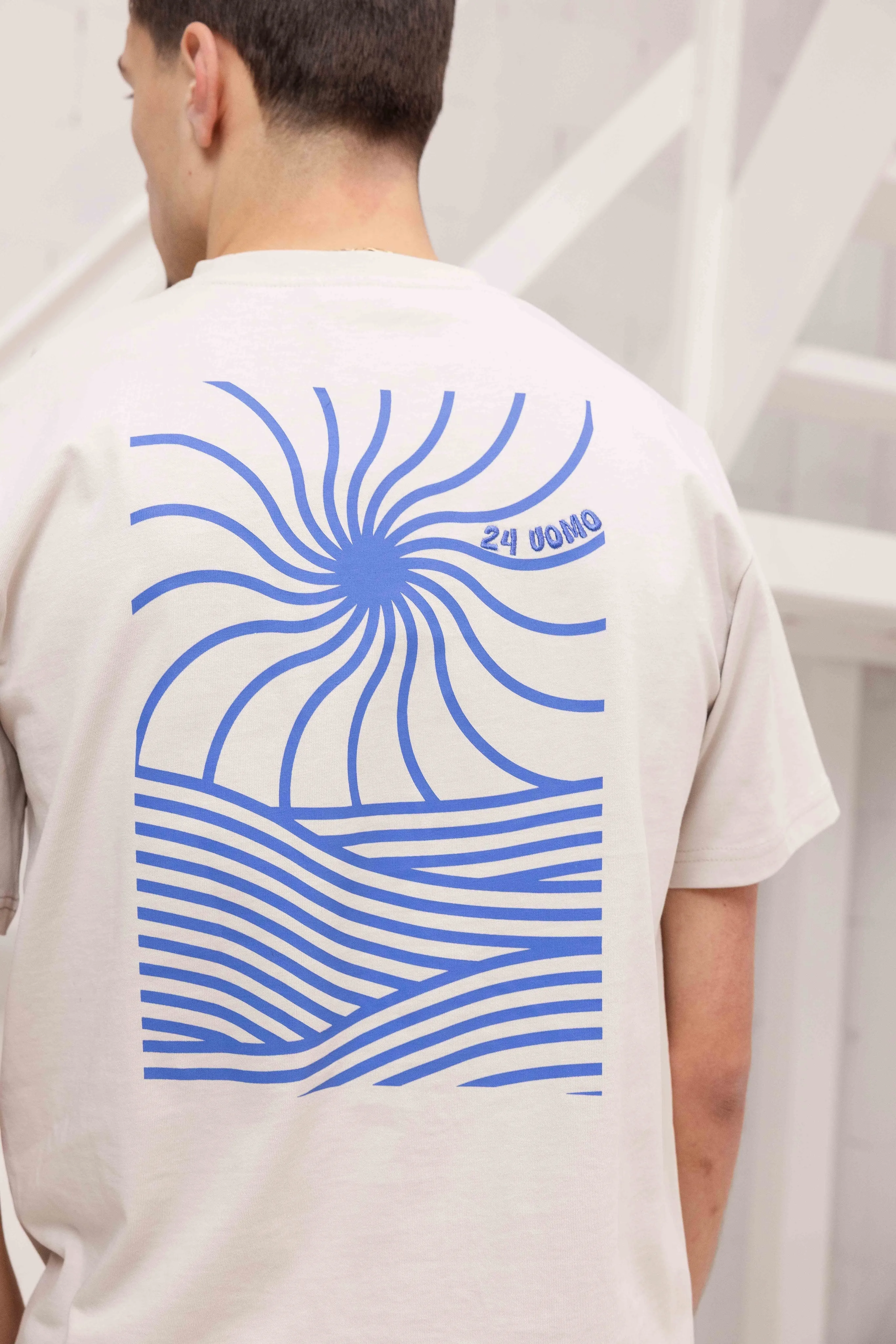 Sunny T-shirt Heren Bruin sold by 24 Uomo product image thumbnail 5