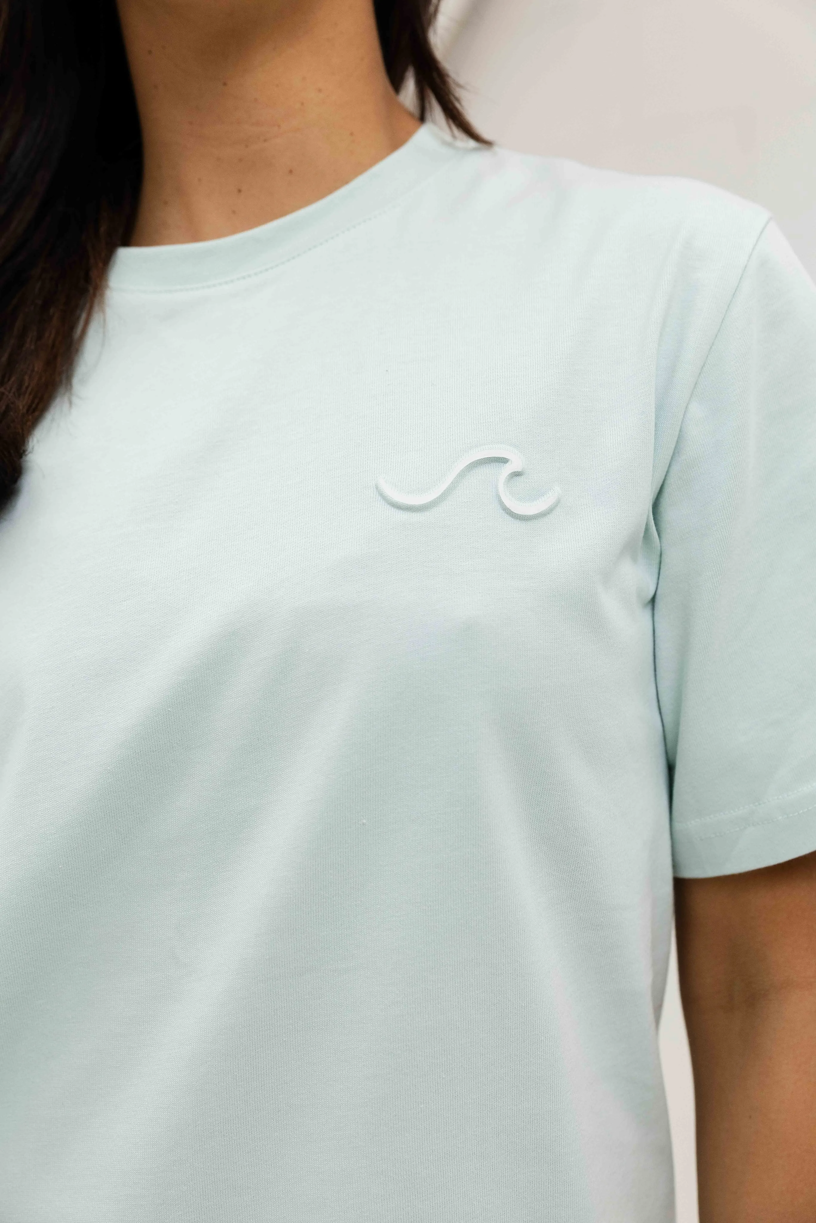Wave T-shirt Dames Mint sold by 24 Uomo product image thumbnail 5
