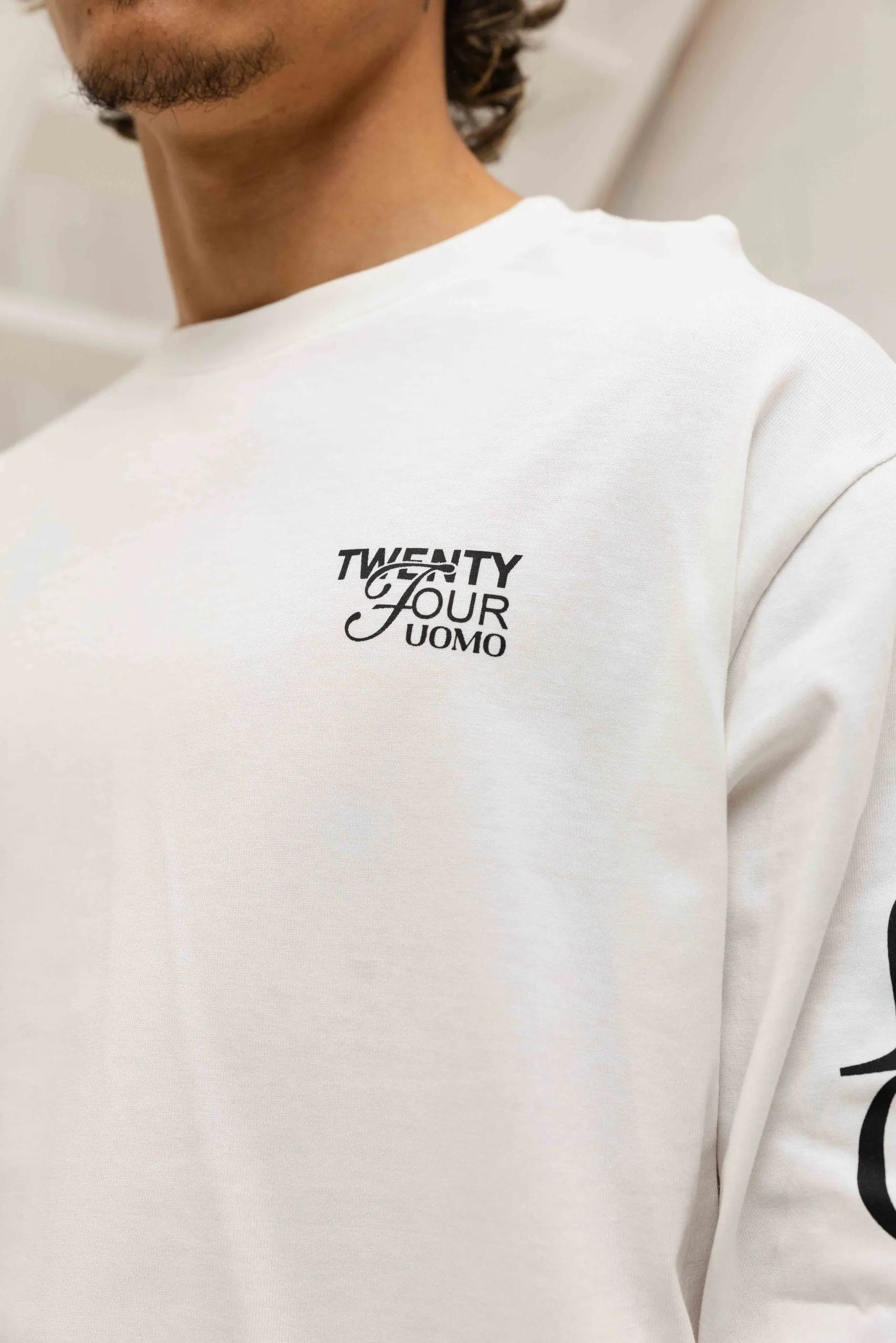 Signature Longsleeve Shirt Heren Off-White sold by 24 Uomo product image thumbnail 4