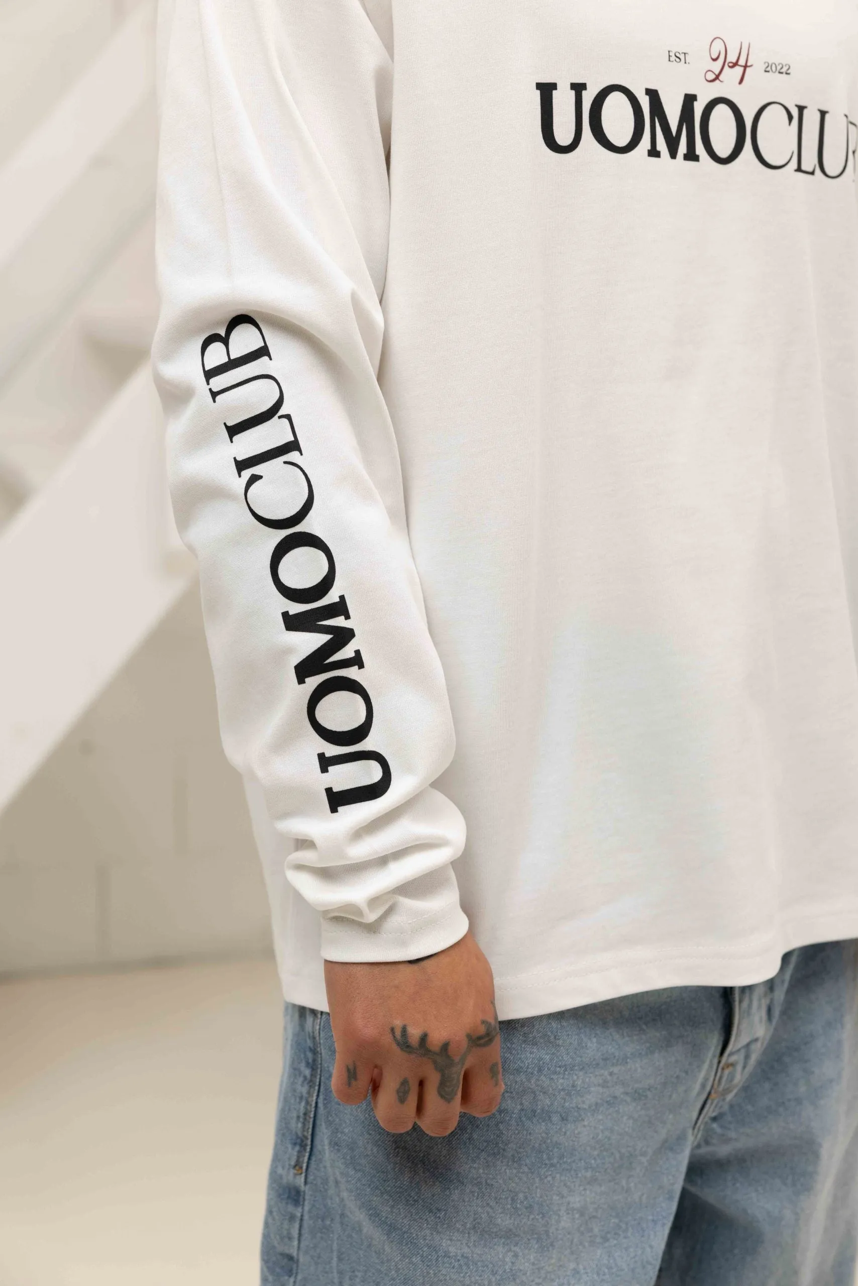 Icon Longsleeve Shirt Heren Off-White sold by 24 Uomo product image thumbnail 5