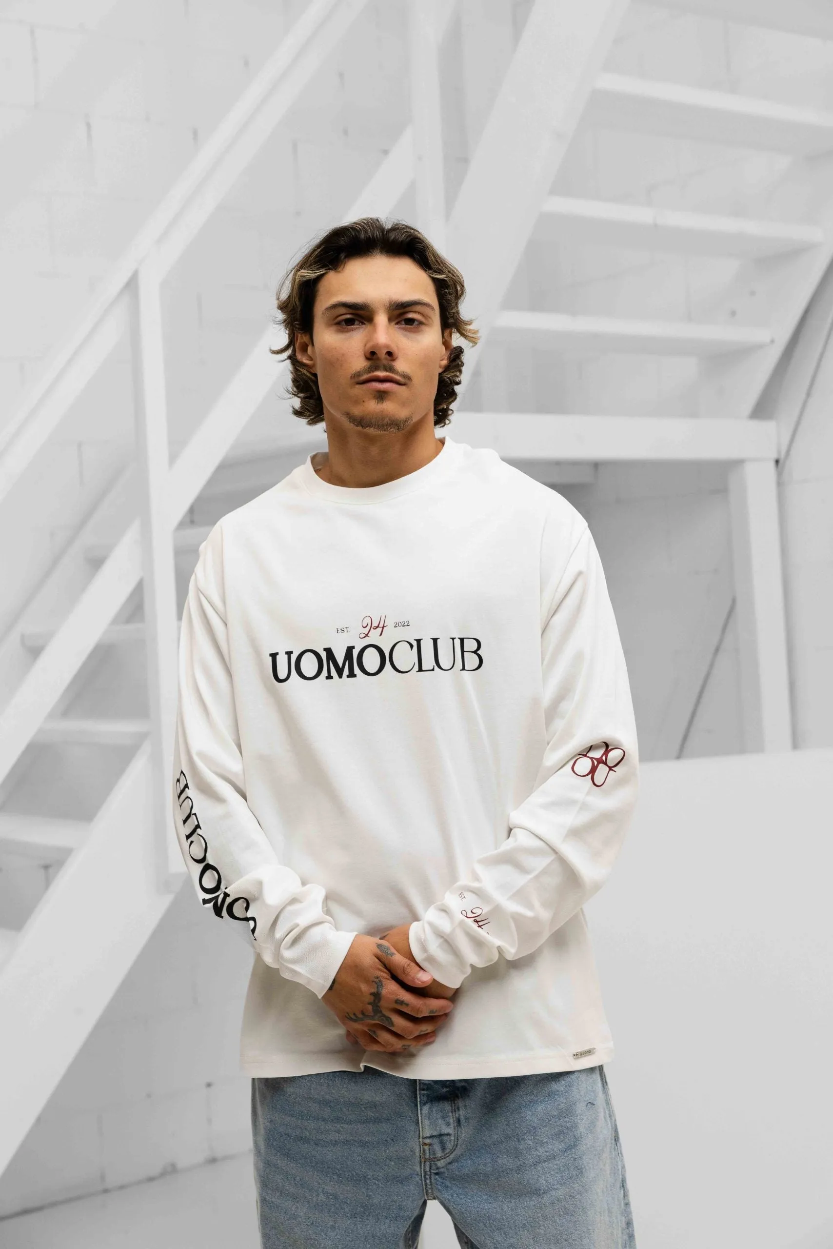 Icon Longsleeve Shirt Heren Off-White sold by 24 Uomo