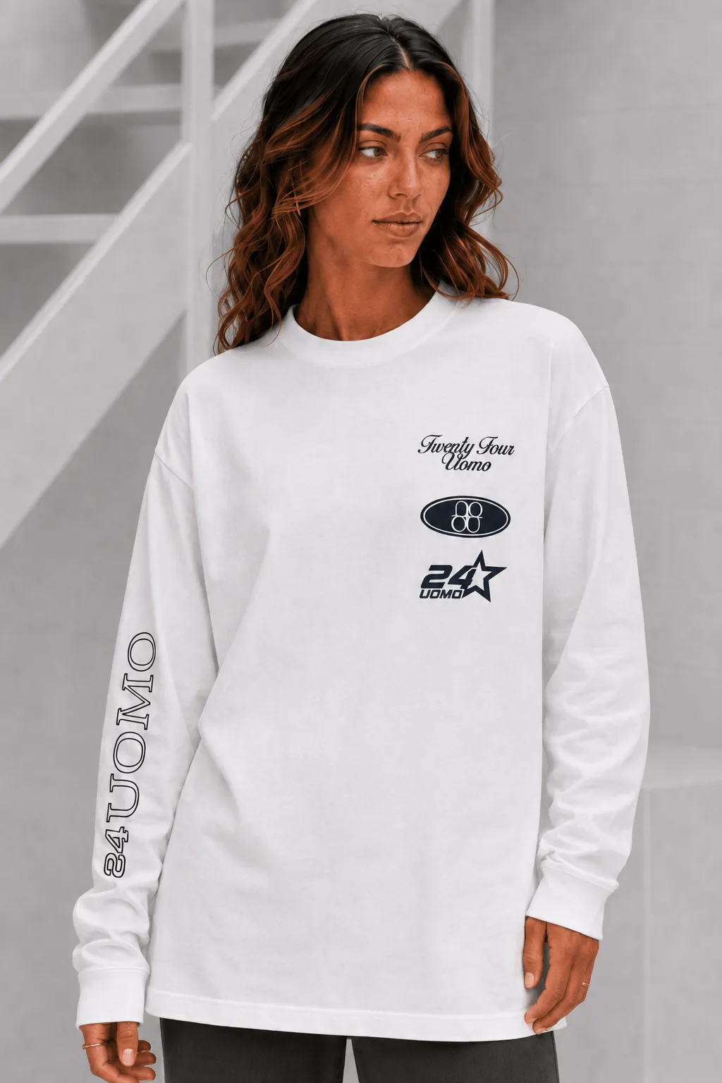 Midnight Circuit Longsleeve Dames Off-White sold by 24 Uomo