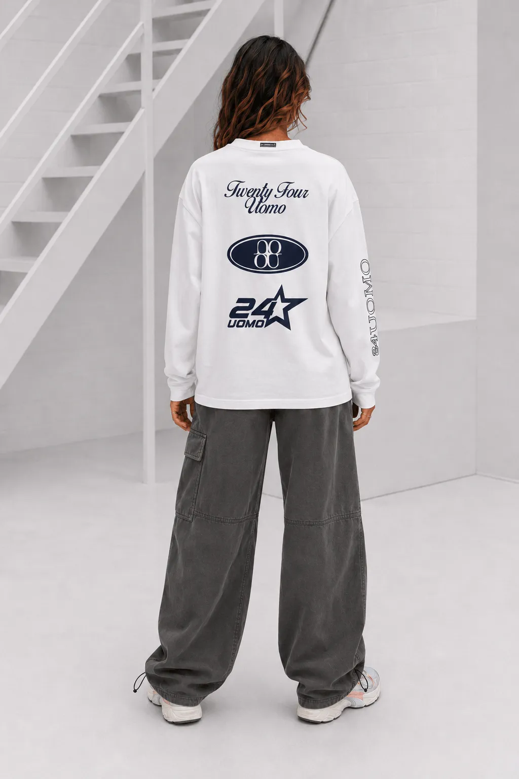 Midnight Circuit Longsleeve Dames Off-White sold by 24 Uomo product image thumbnail 2