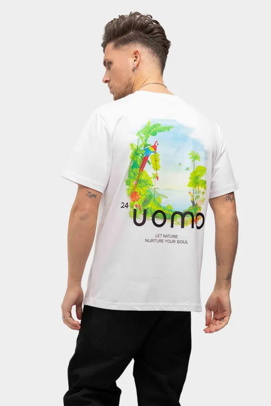 Paradise 2.0 T-shirt Wit sold by 24 Uomo