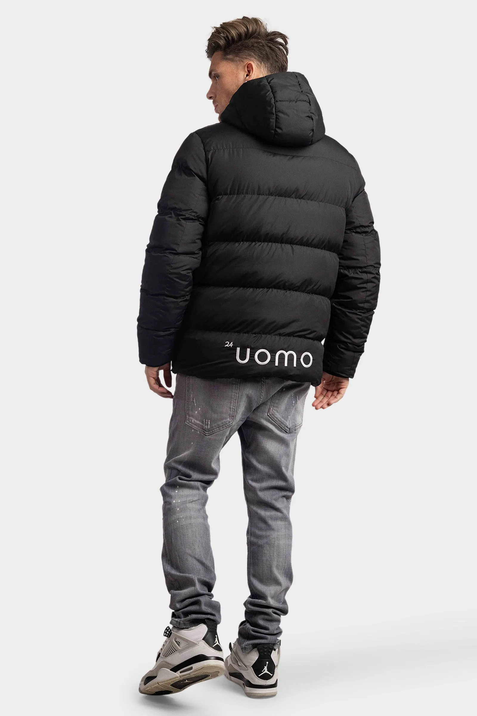 Puffer Jacket Zwart sold by 24 Uomo product image thumbnail 4
