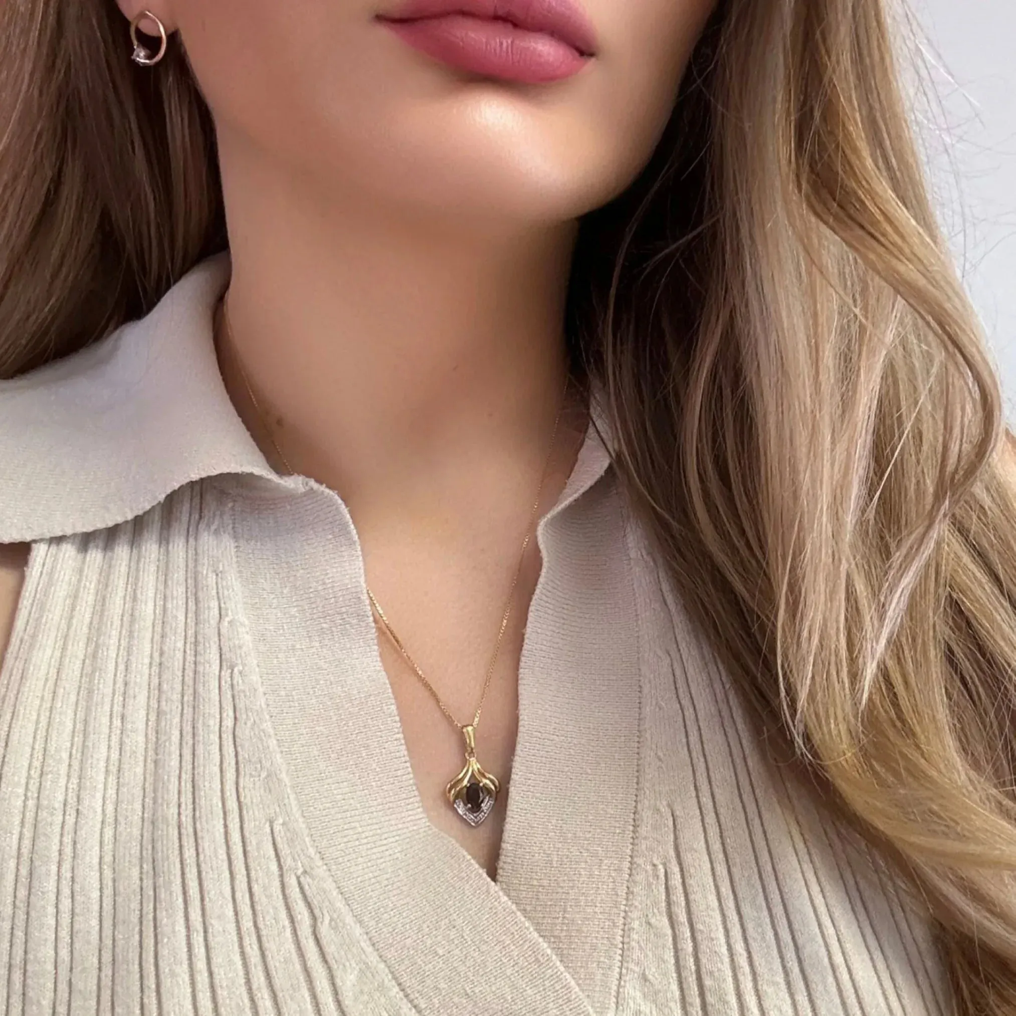 Pendentif Or Jaune Topaze sold by 58 Facettes product image thumbnail 2