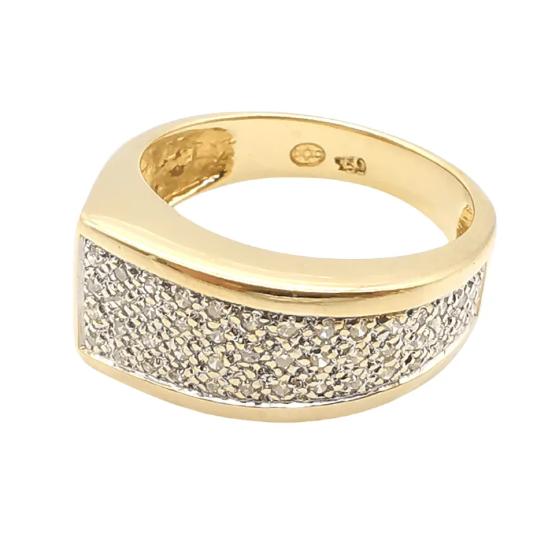 Bague Or jaune Diamants sold by 58 Facettes