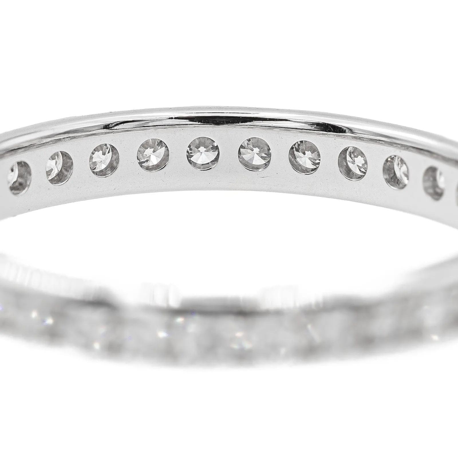 Bague Alliance Or blanc Diamant sold by 58 Facettes product image thumbnail 3