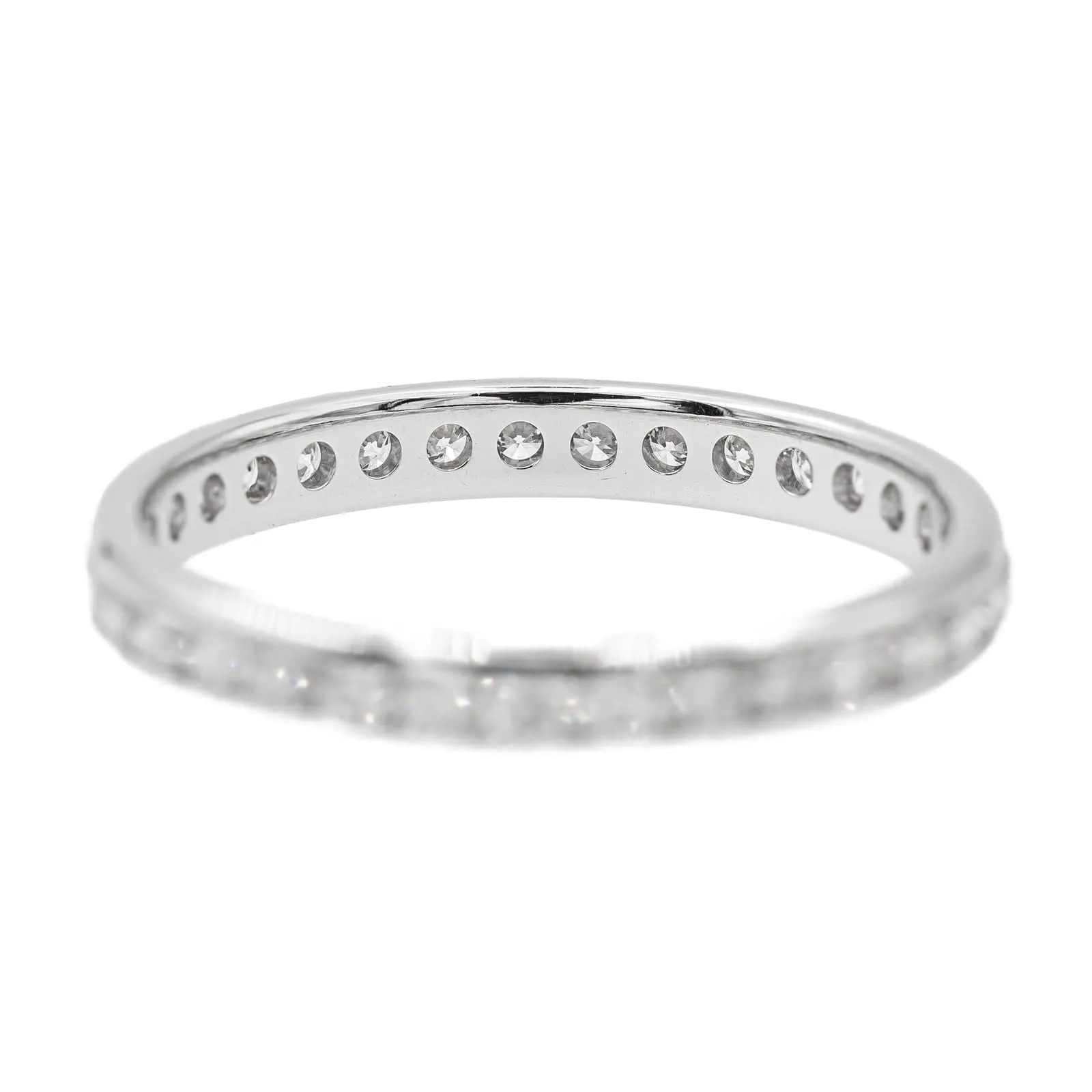Bague Alliance Or blanc Diamant sold by 58 Facettes product image thumbnail 5