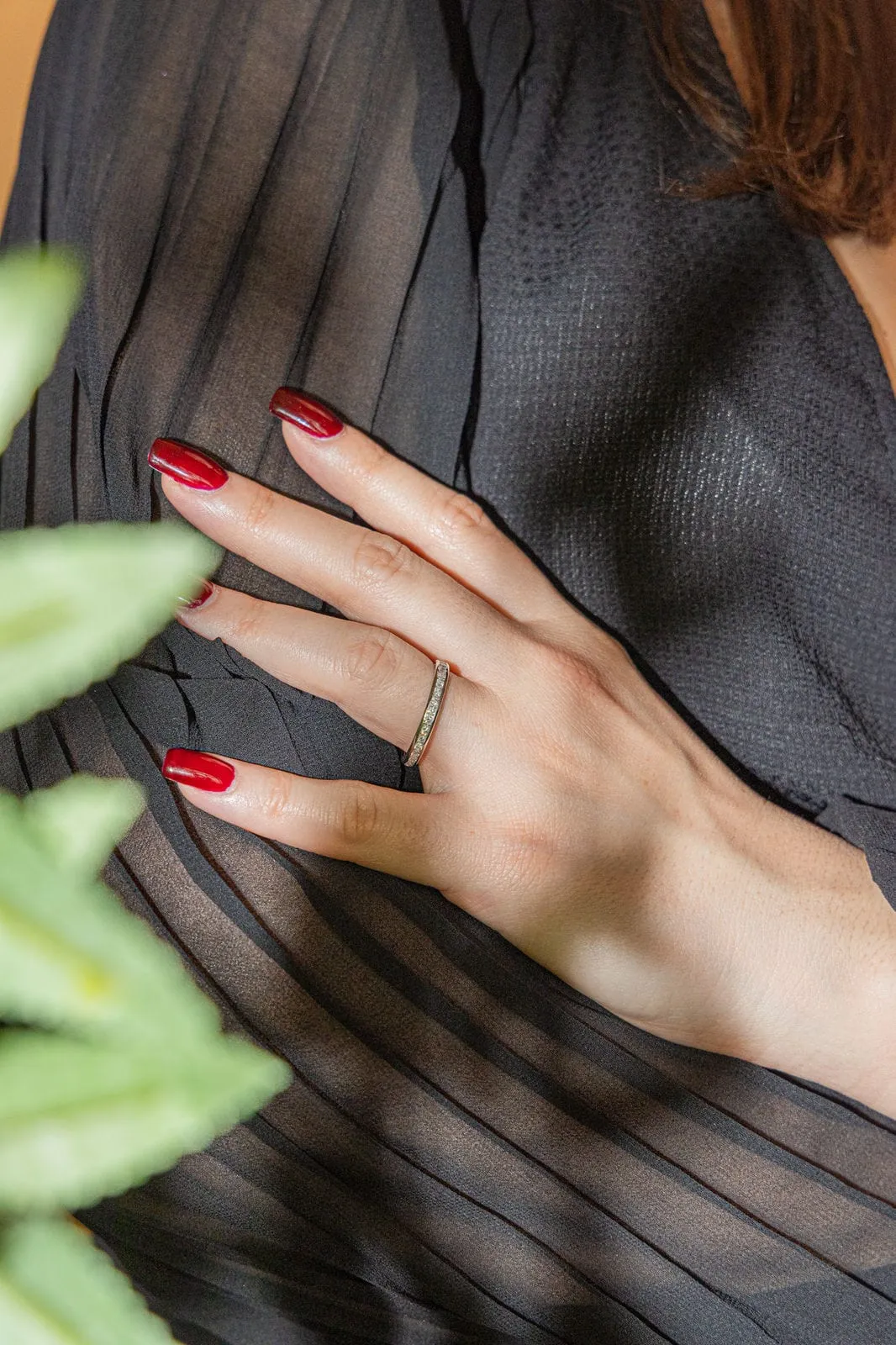 Bague Alliance Or blanc Diamant sold by 58 Facettes product image thumbnail 2