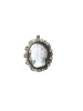 Broche pendentif camée agate, perles et diamants sold by 58 Facettes