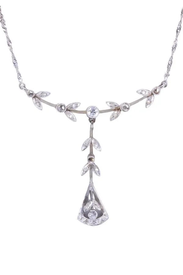 COLLIER ART-NOUVEAU DIAMANTS sold by 58 Facettes