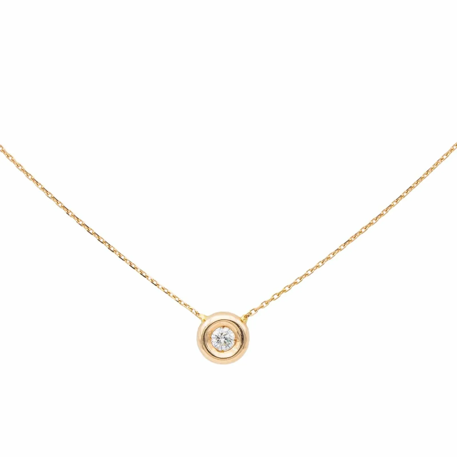 Collier Or rose Diamant sold by 58 Facettes