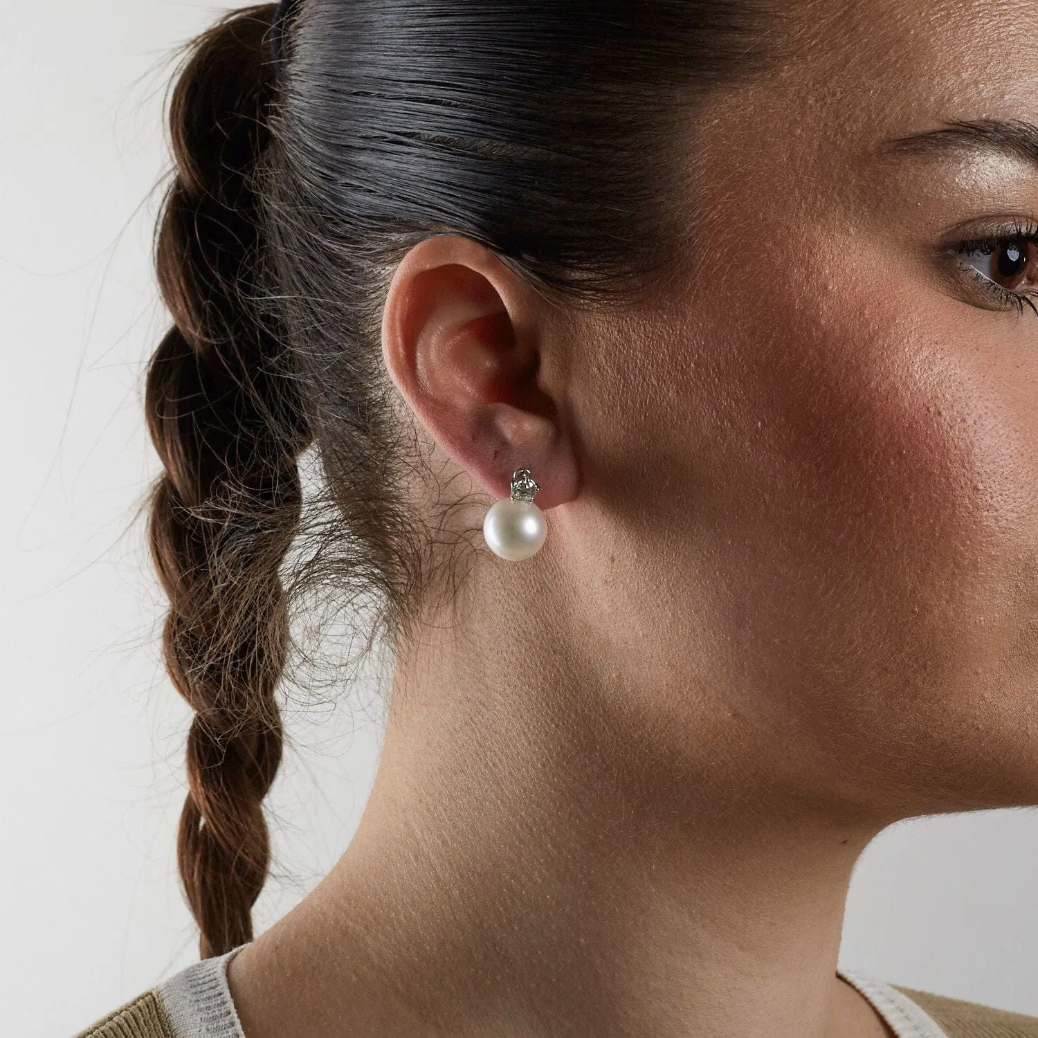 Boucles d'oreilles Perles & Diamants sold by 58 Facettes product image thumbnail 2